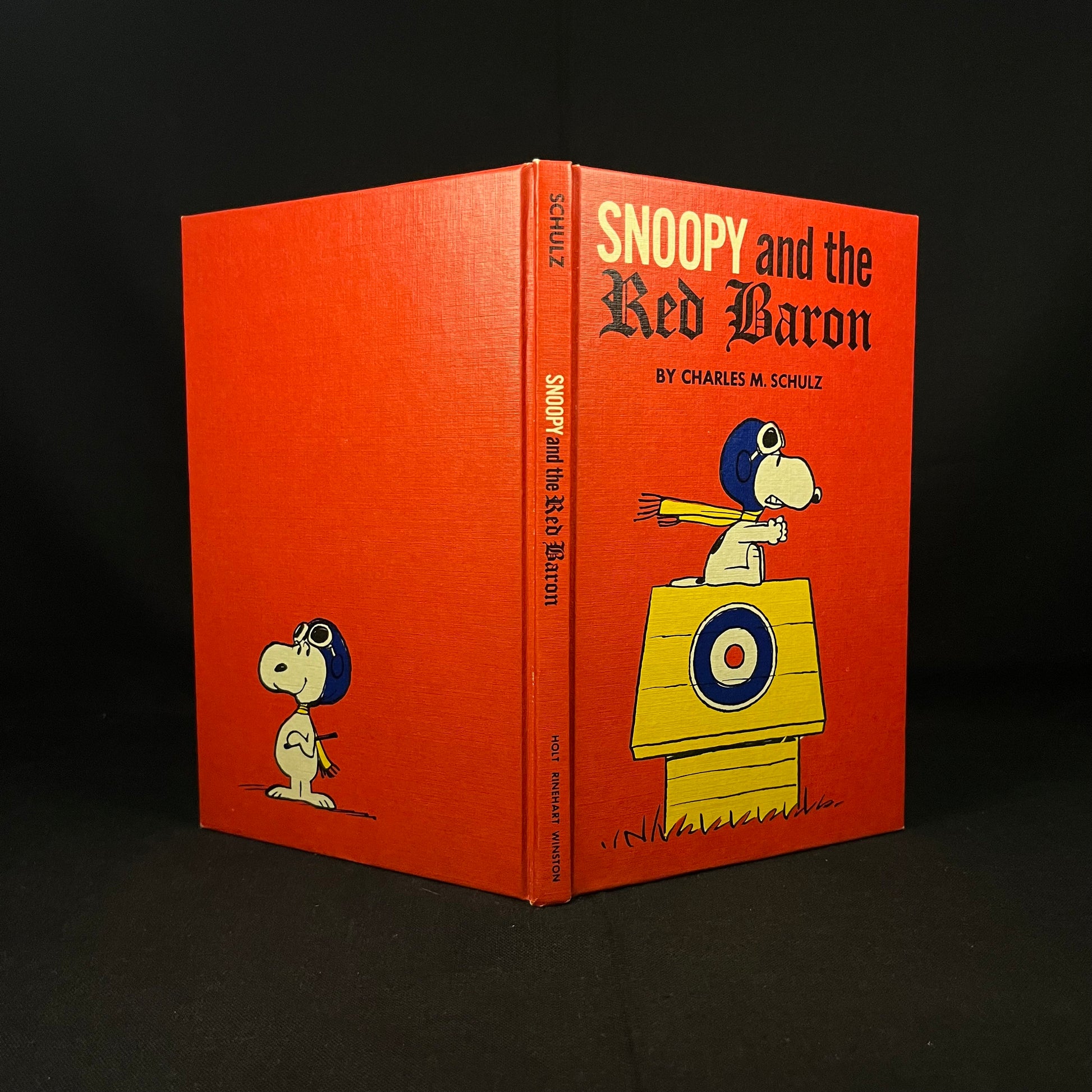 Third Printing - Snoopy and the Red Baron by Charles M. Schulz (1967) Vintage Hardcover Book