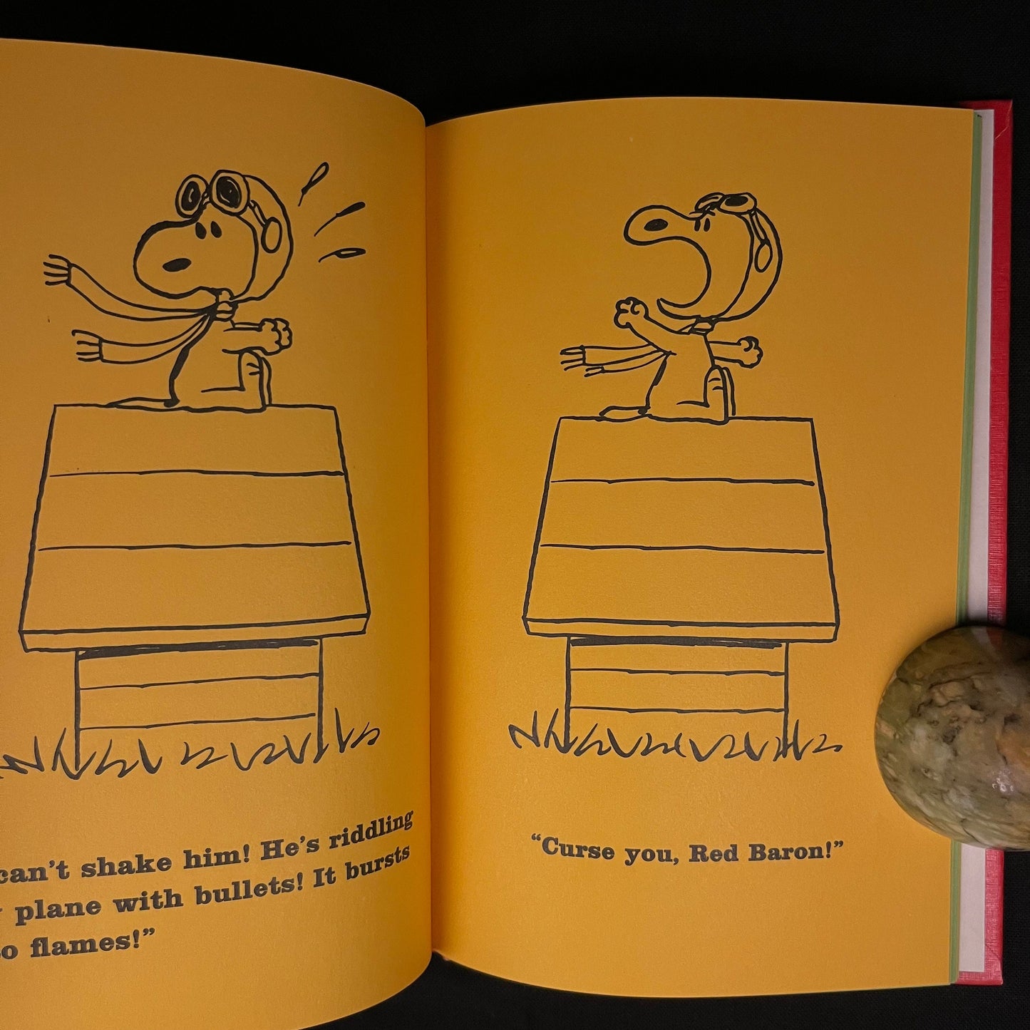 Third Printing - Snoopy and the Red Baron by Charles M. Schulz (1967) Vintage Hardcover Book