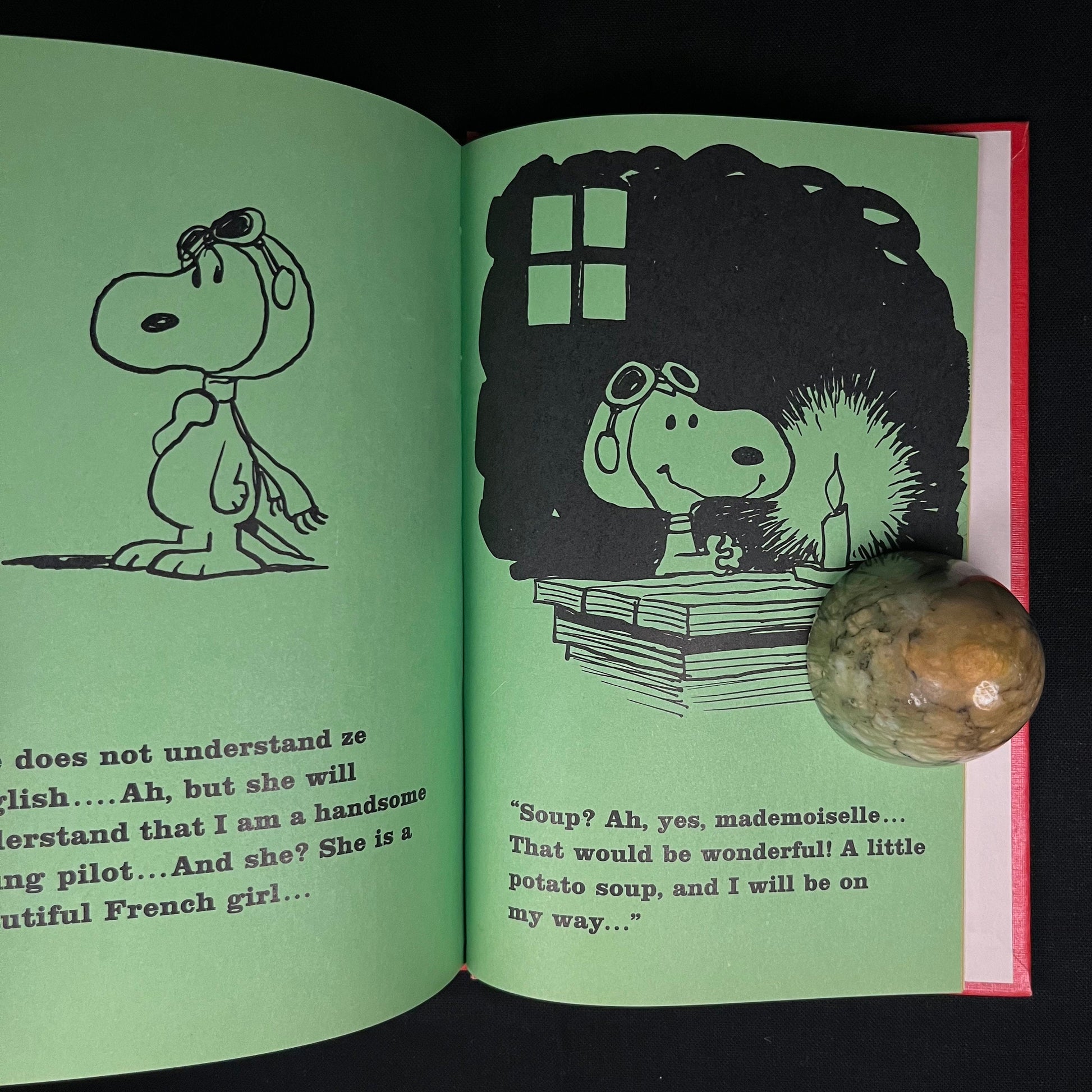 Third Printing - Snoopy and the Red Baron by Charles M. Schulz (1967) Vintage Hardcover Book