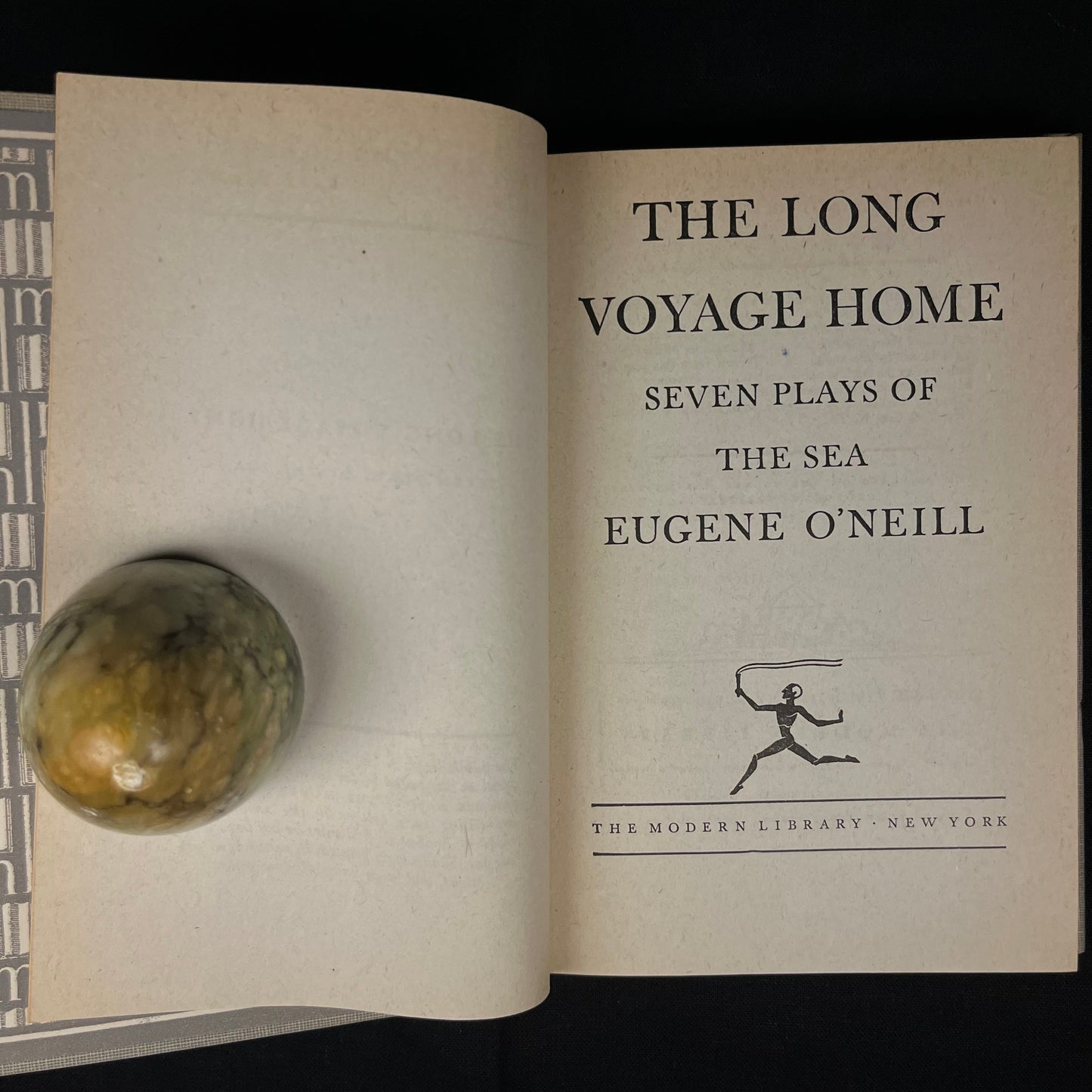 Modern Library - The Long Voyage Home: Seven Plays of the Sea by Eugene O’Neill (1952) Vintage Hardcover Book