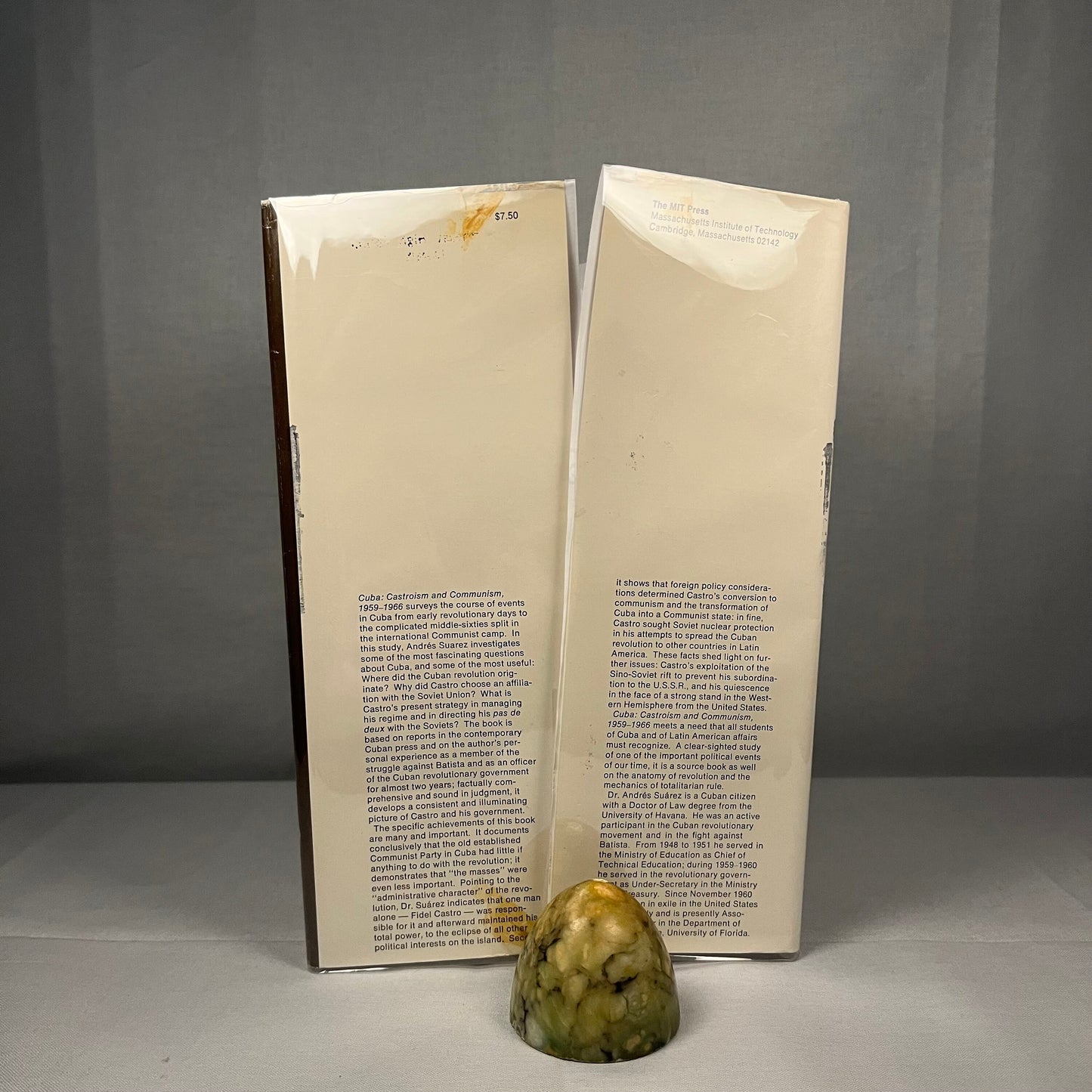 First Edition - Cuba: Castroism and Communism, 1959-1966 by Andrés Suárez (1967) Vintage Hardcover Book