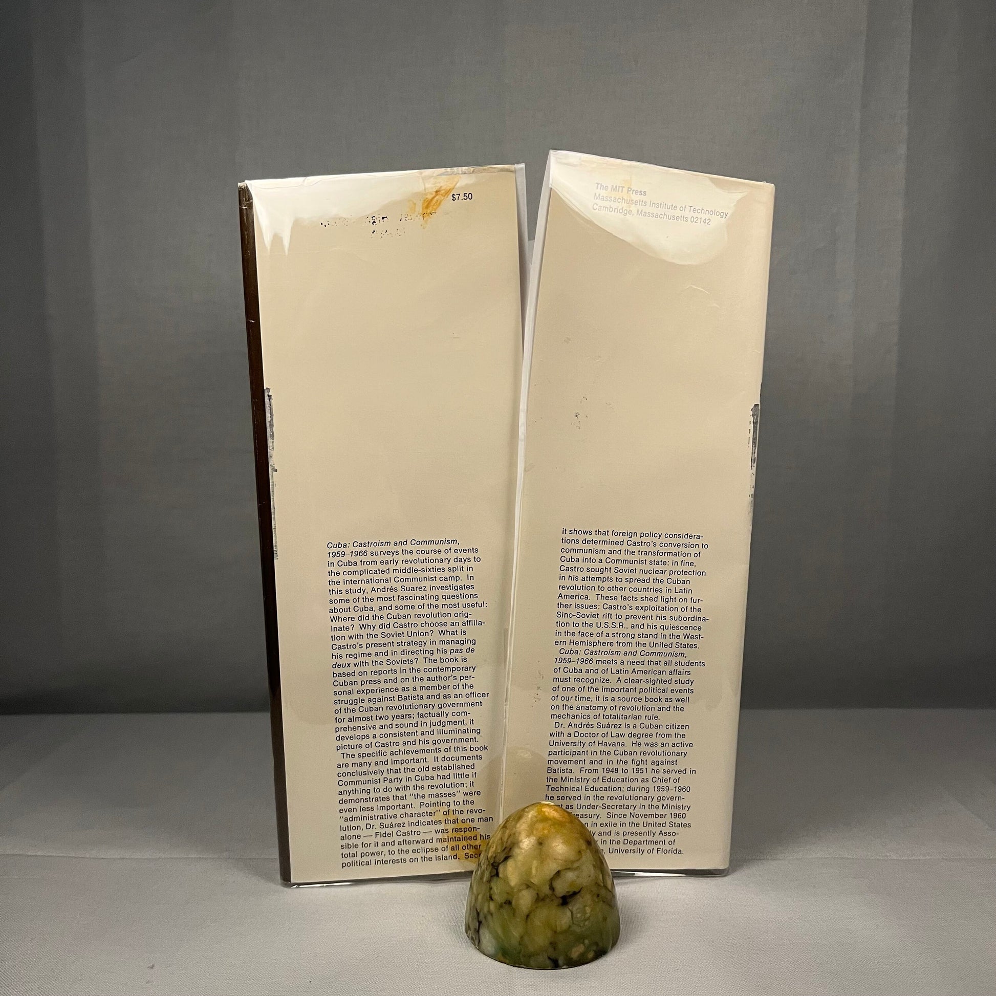 First Edition - Cuba: Castroism and Communism, 1959-1966 by Andrés Suárez (1967) Vintage Hardcover Book