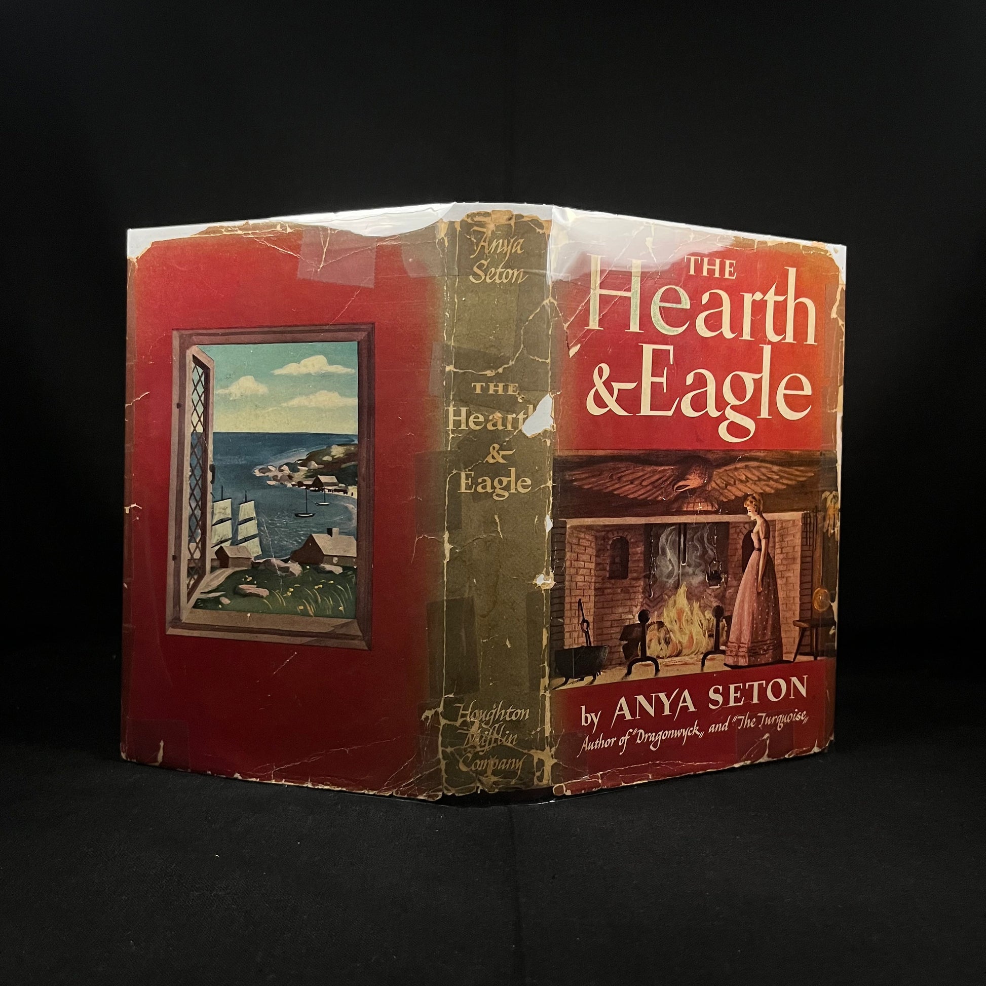 First Printing - The Hearth and Eagle by Anya Seton (1948) Vintage Hardcover Book