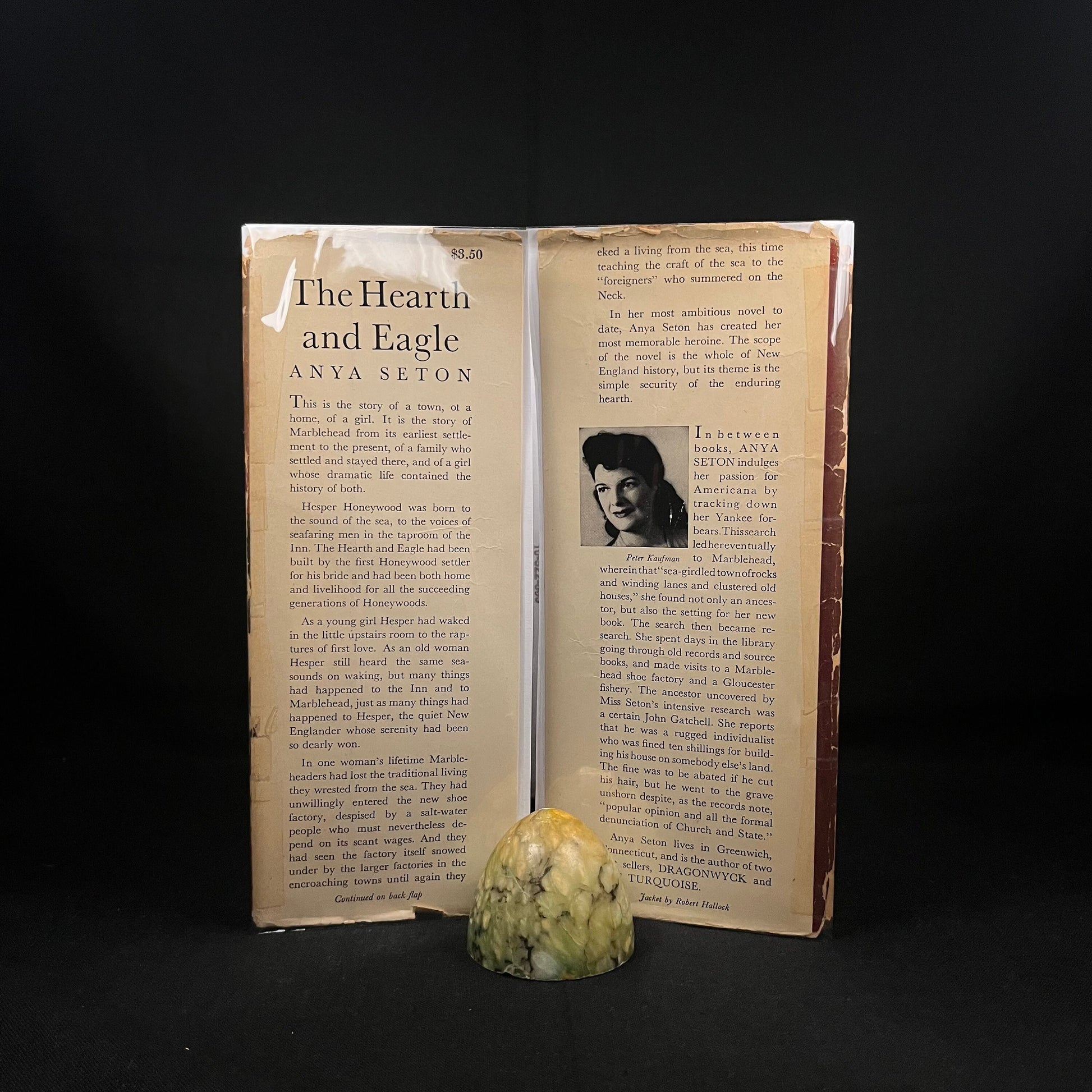 First Printing - The Hearth and Eagle by Anya Seton (1948) Vintage Hardcover Book