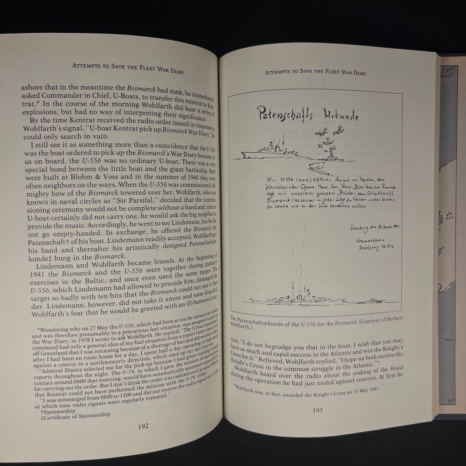 First Printing - Battleship Bismarck: A Survivor’s Story by Baron Burkard Von Müllenheim-Rechberg (1980) Vintage Hardcover Book