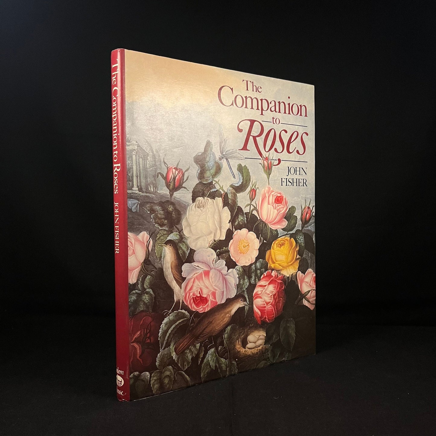 First Edition - The Companion to Roses by John Fisher (1987) Vintage Hardcover when it looks like Book