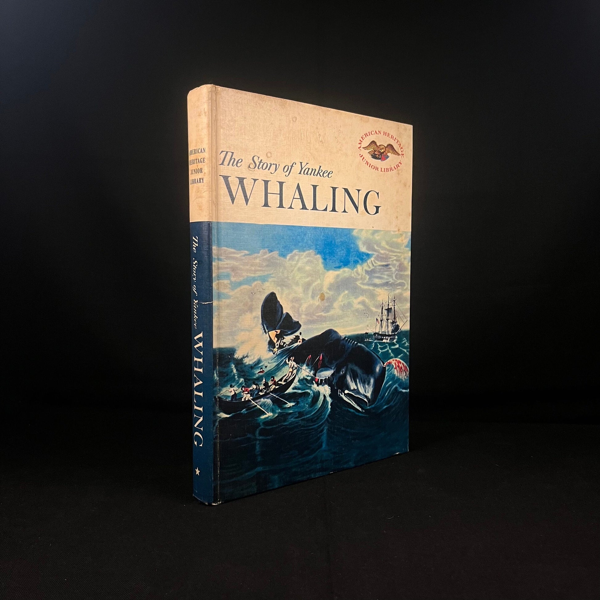 The Story of Yankee Whaling by Irwin Shapiro in consultation with Edouard A. Stackpole (1959) Vintage Hardcover Children’s Book