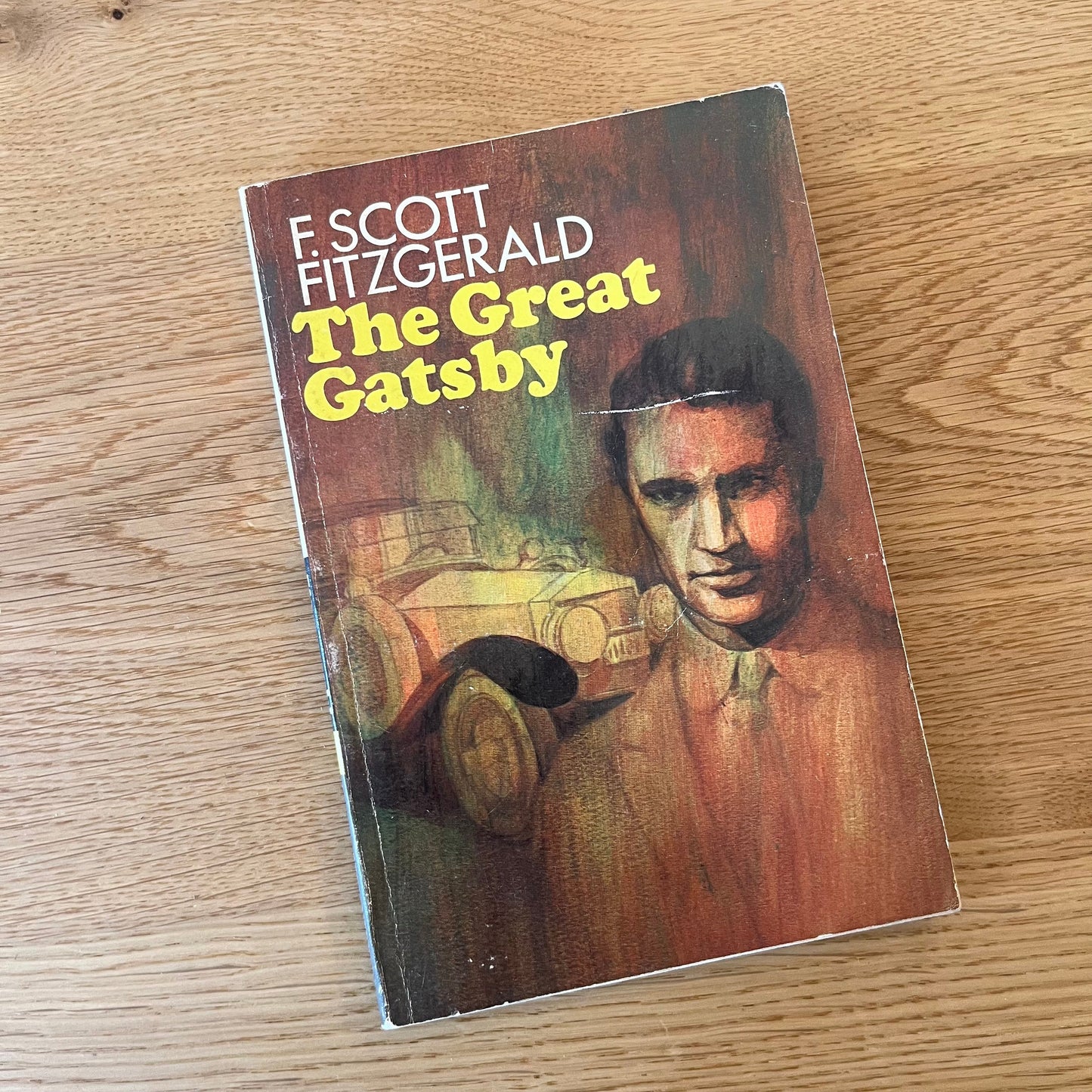 The Great Gatsby by F. Scott Fitzgerald (1972) Vintage Mass Market Paperback Book