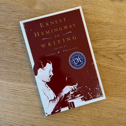 Ernest Hemingway on Writing (1999) Vintage Paperback Book