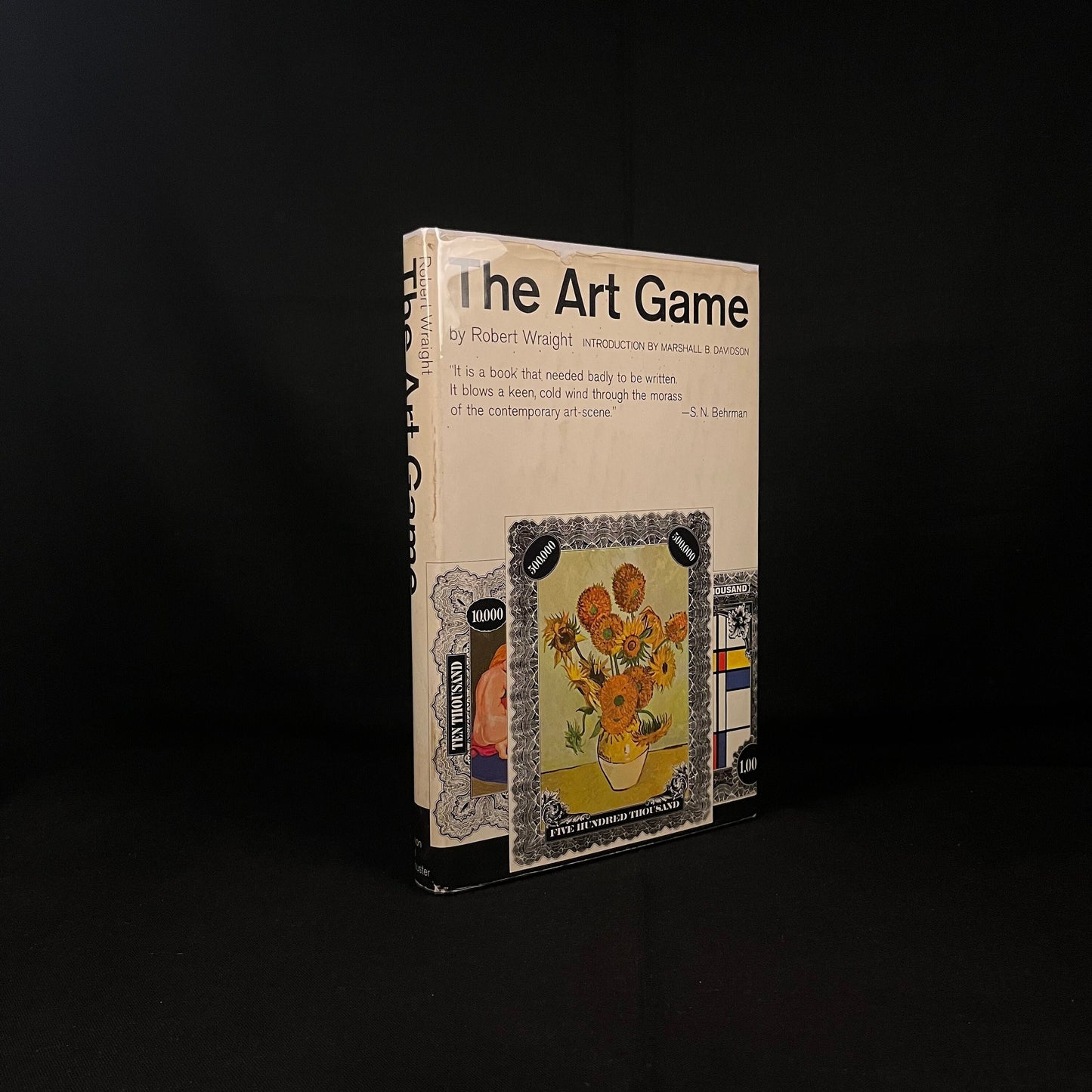 First Printing - The Art Game by Robert Wraight (1966) Vintage Hardcover Book