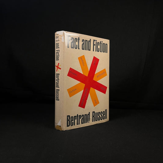 First Printing - Fact and Fiction by Bertrand Russell (First American Edition, 1962) Vintage Hardcover Book