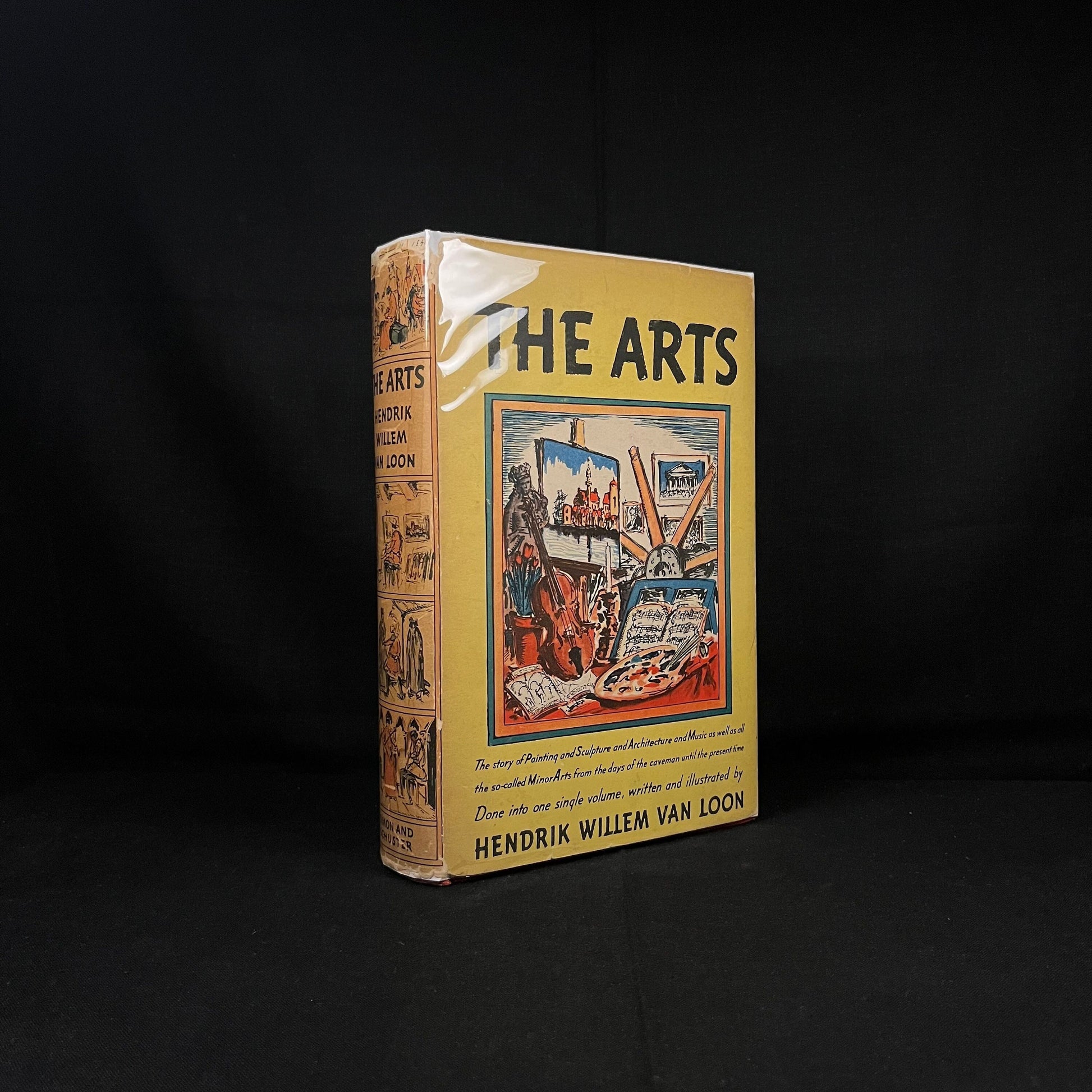 The Arts by Hendrik Willem van Loon (1939) Vintage Hardcover Art Book