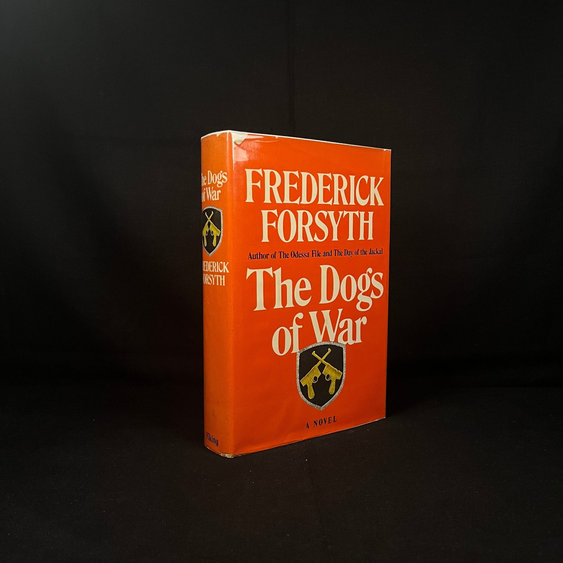 First Printing - The Dogs of War by Frederick Forsyth (1974) Vintage Hardcover Book