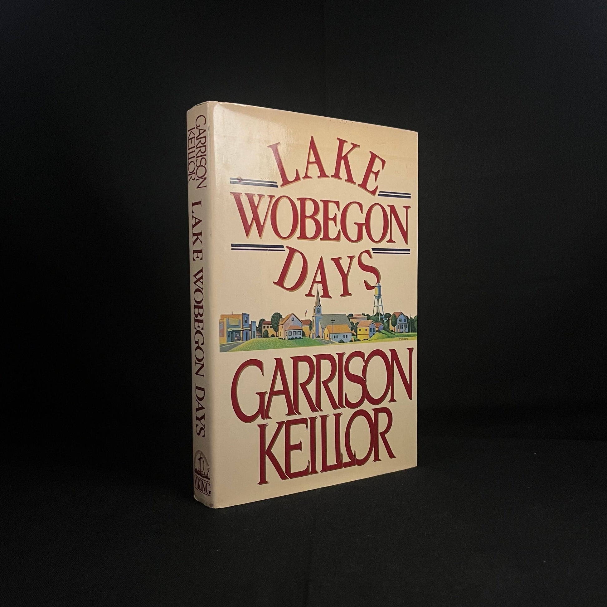 Early Printing - Lake Wobegon Days by Garrison Keillor (1985) Vintage Hardcover Book