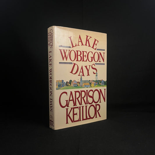 Early Printing - Lake Wobegon Days by Garrison Keillor (1985) Vintage Hardcover Book