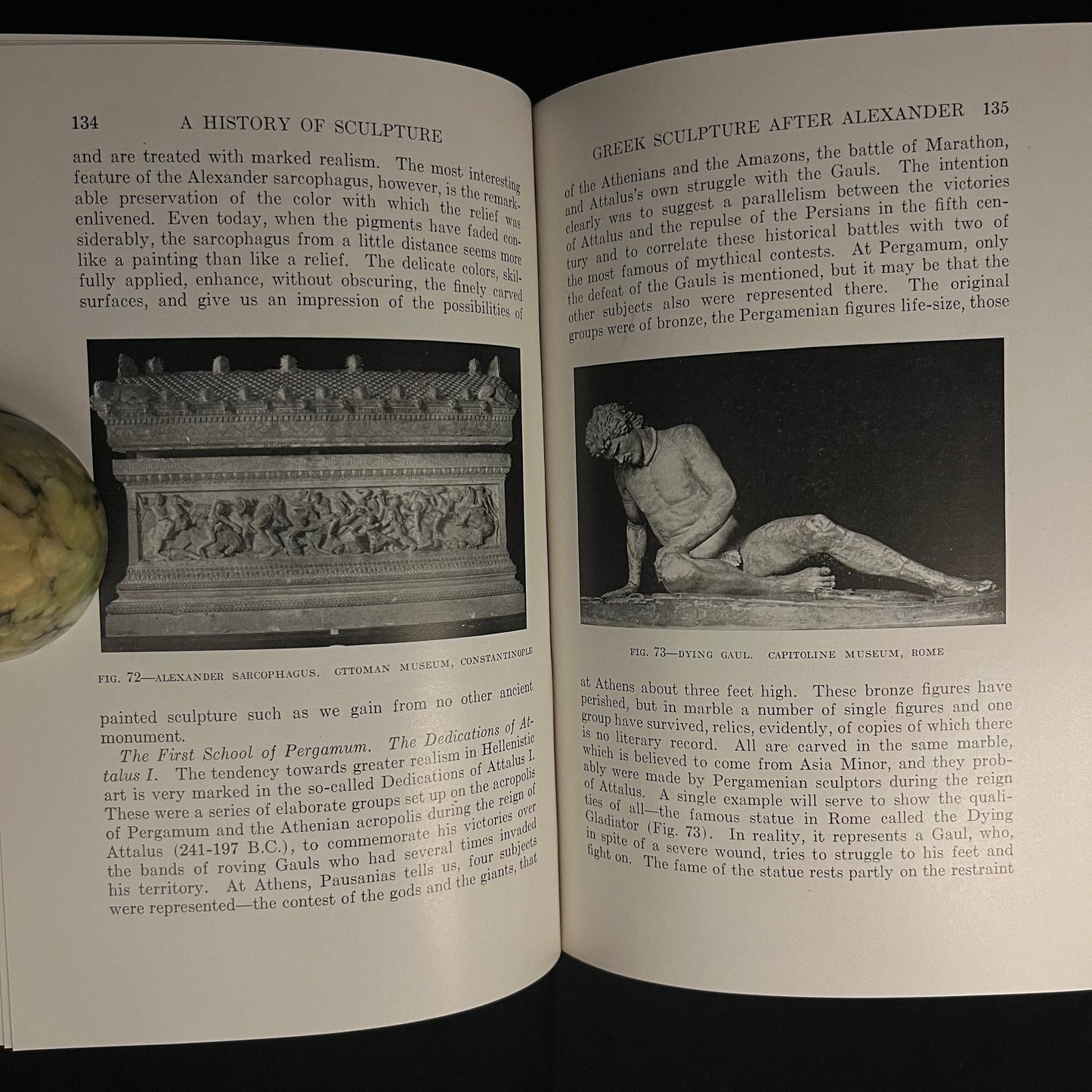 Harper’s Fine Arts Series: A History of Sculpture by George Henry Chase and Chandler Rathfon Post (1925) Vintage Hardcover Book