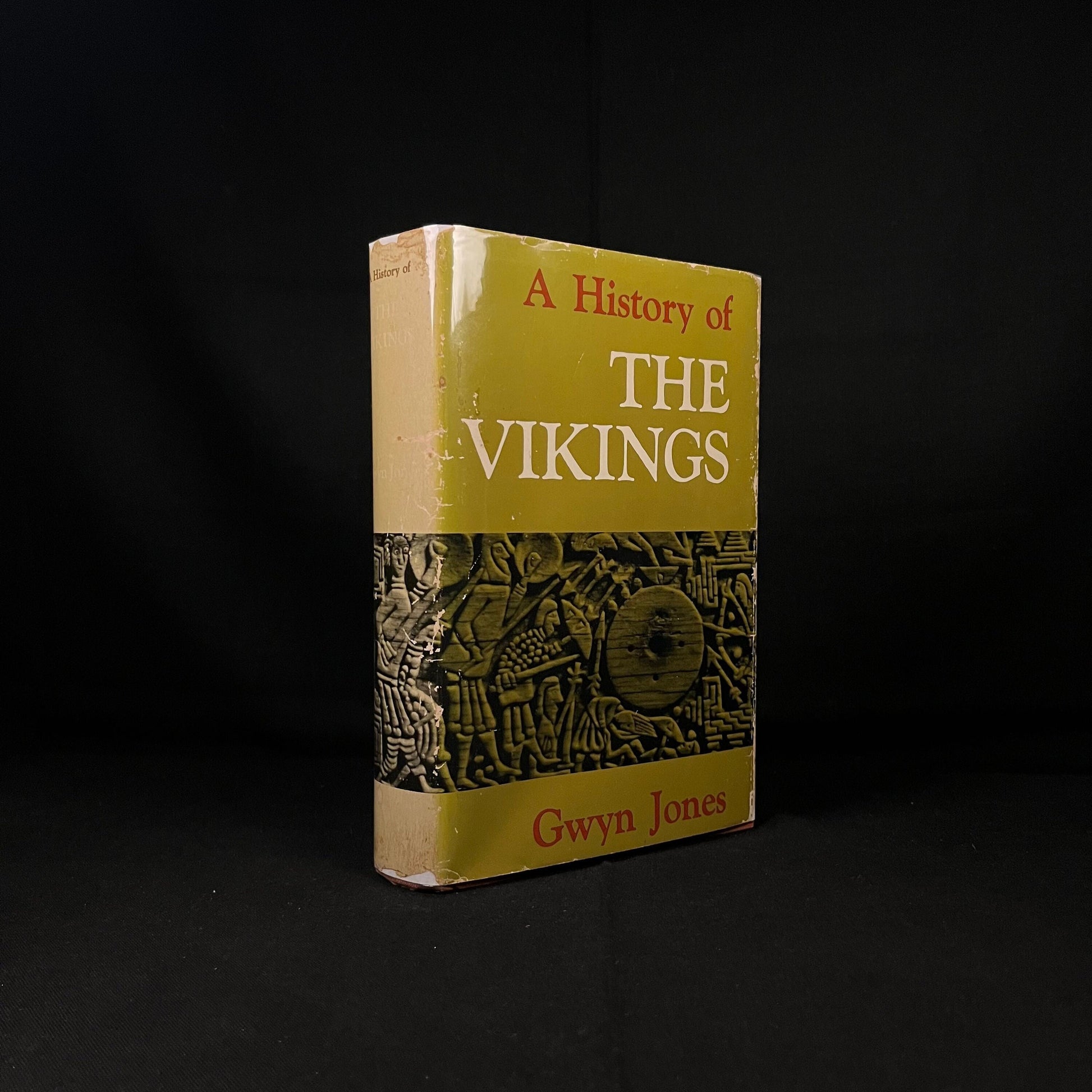 First Printing - A History of the Vikings by Gwyn Jones (1968) Vintage Hardcover Book
