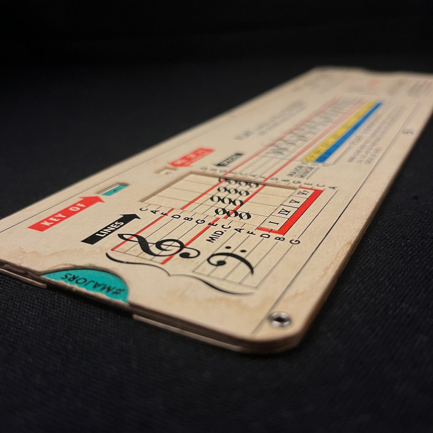 Metrochord (1952) Vintage Key and Chord Slide Rule