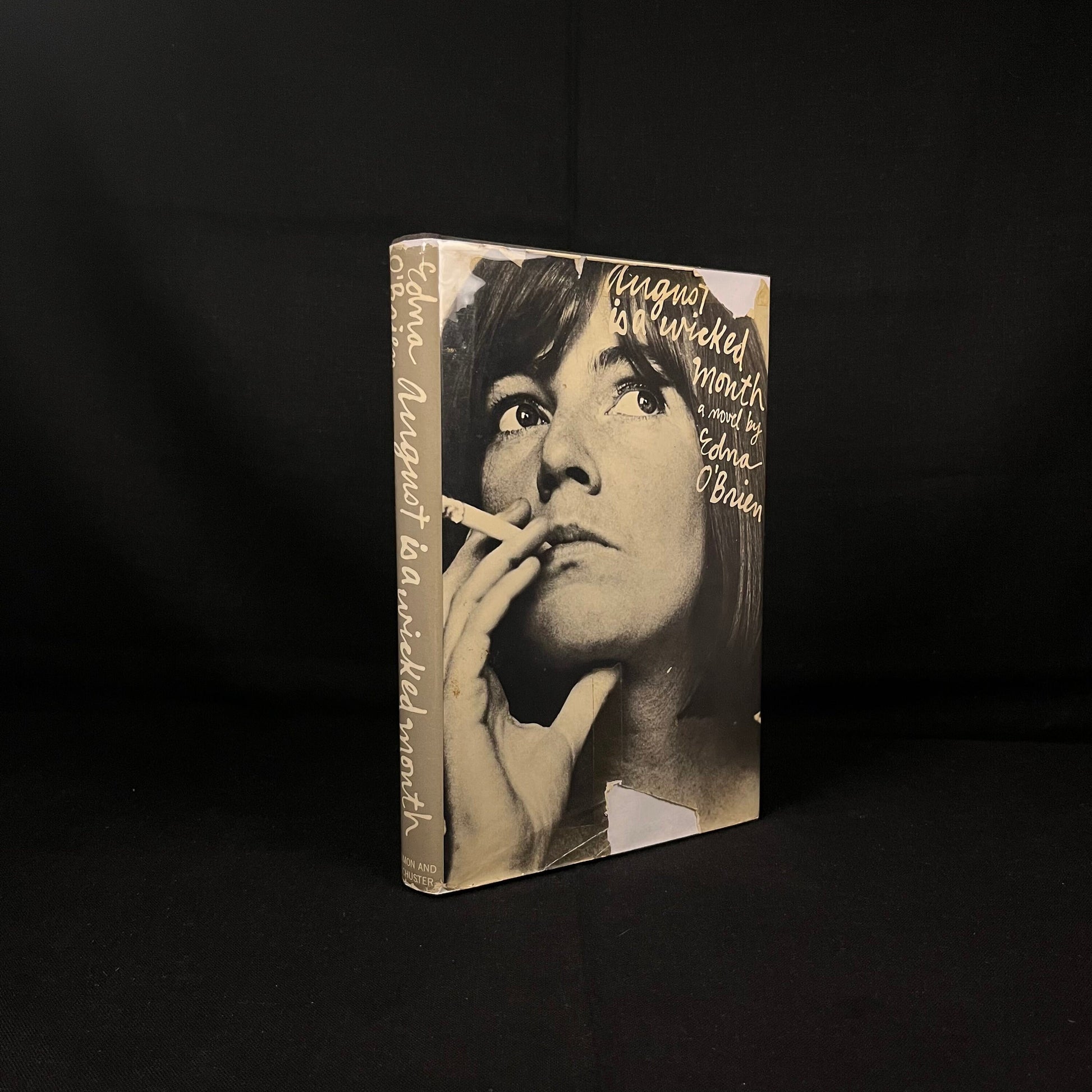 First Printing - August is a Wicked Month by Edna O’Brien (1965) Vintage Hardcover Book