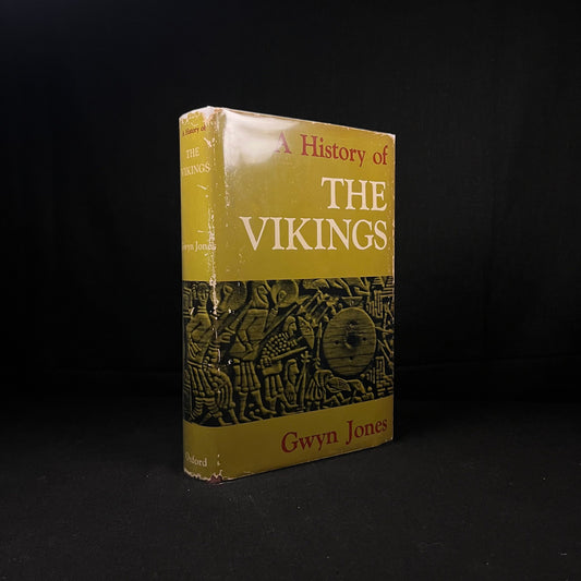 First Printing - A History of the Vikings by Gwyn Jones (1968) Vintage Hardcover Book