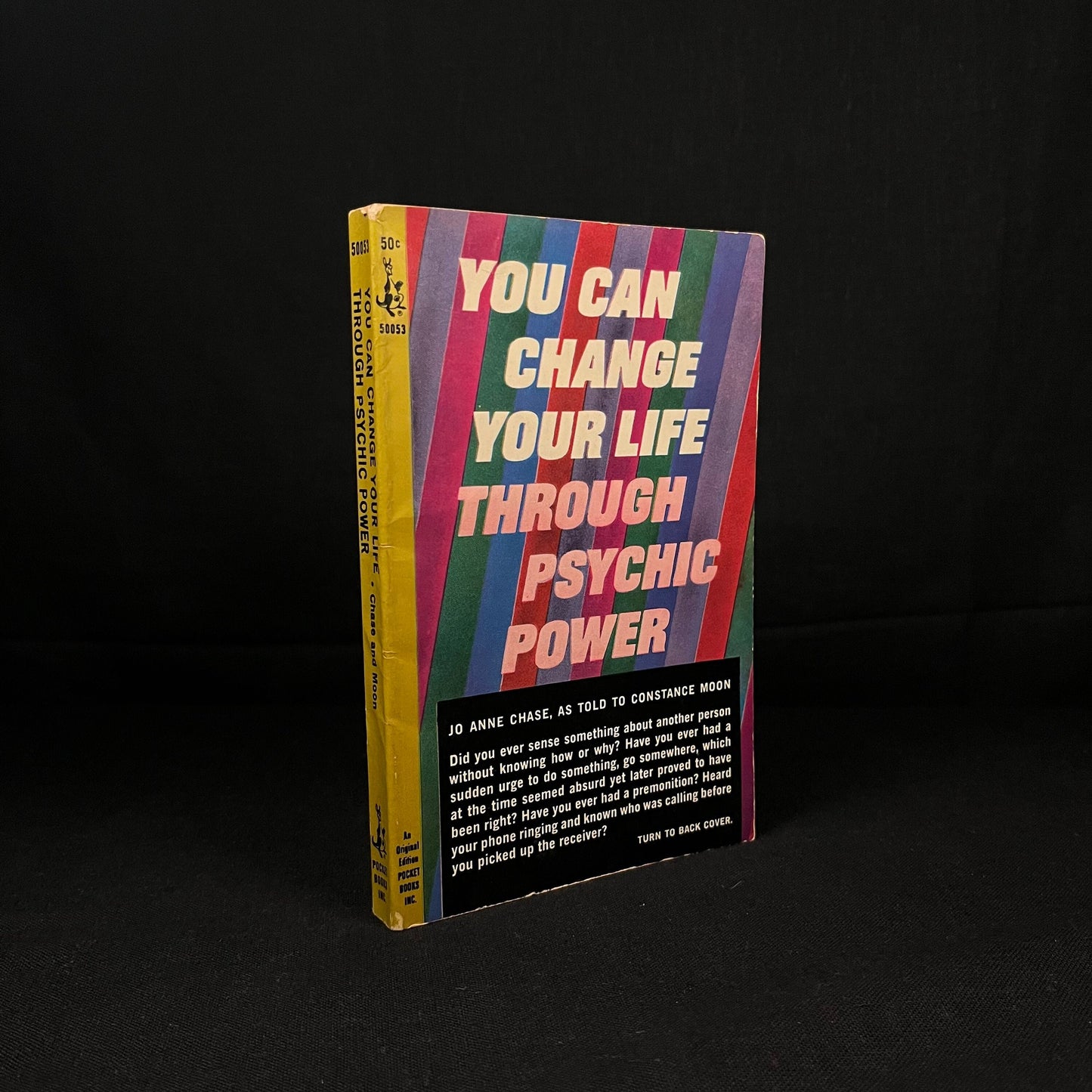 You Can Change Your Life Through Psychic Power by Jo Anne Chase (1964) Vintage Paperback Book