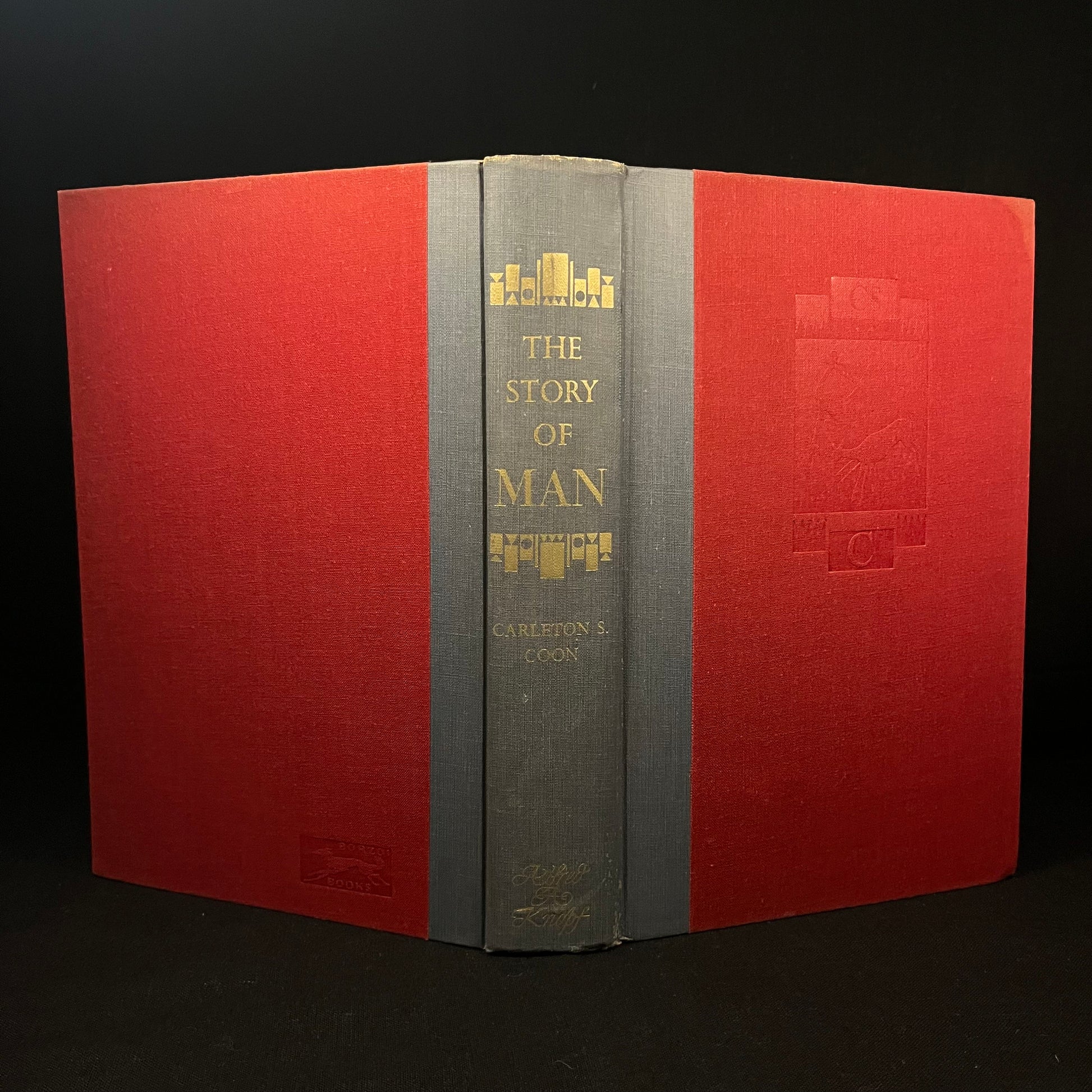 First Printing - The Story of Man: From the First Human to Primitive Culture and Beyond by Carleton S. Coon (1954) Vintage Hardcover Book