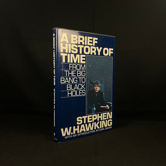 Early Printing - A Brief History of Time: From the Big Bang to Black Holes by Stephen W. Hawking (1988) Vintage Hardcover Book