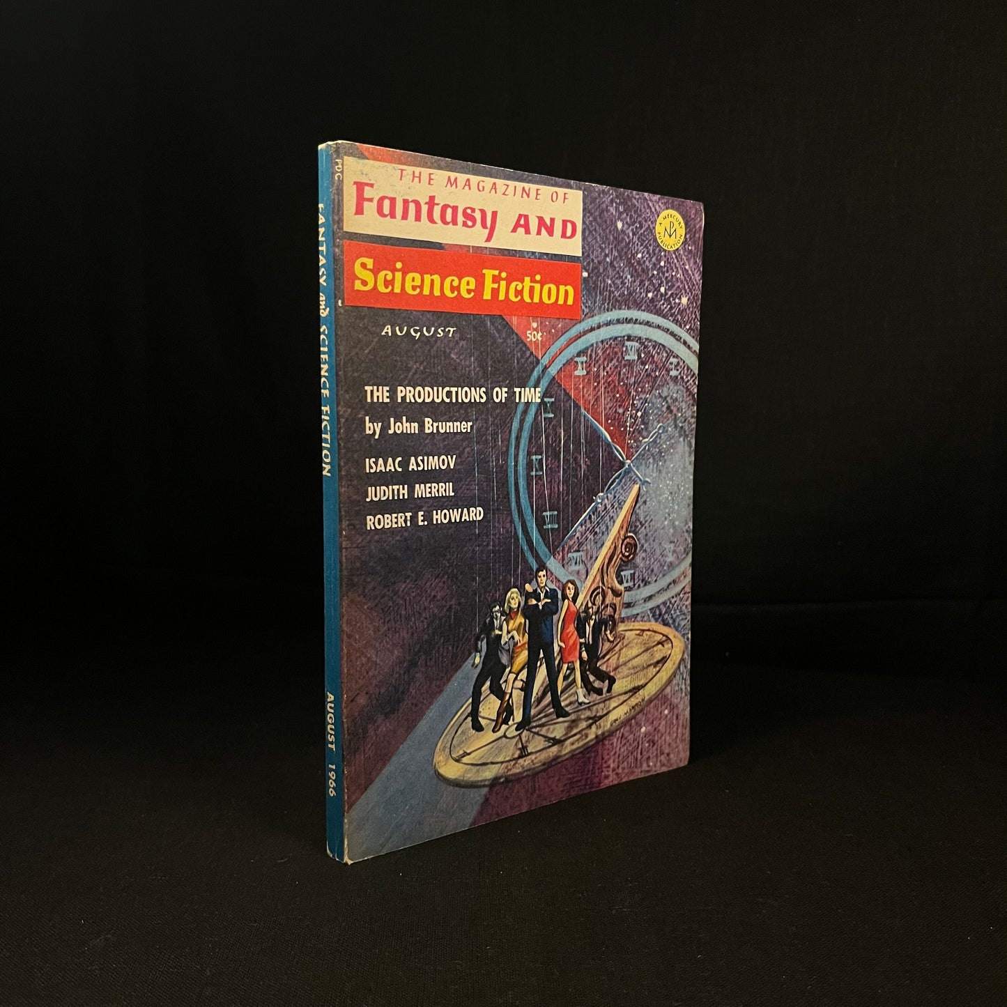 The Magazine of Fantasy and Science Fiction (August 1966) Featuring John Brunner, Isaac Asimov, Judith Merril and Robert E. Howard