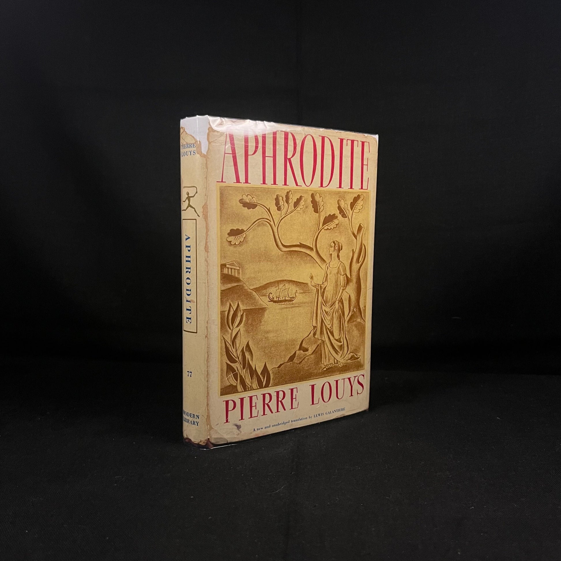 Aphrodite by Pierre Louys (1933) Vintage Hardcover Book