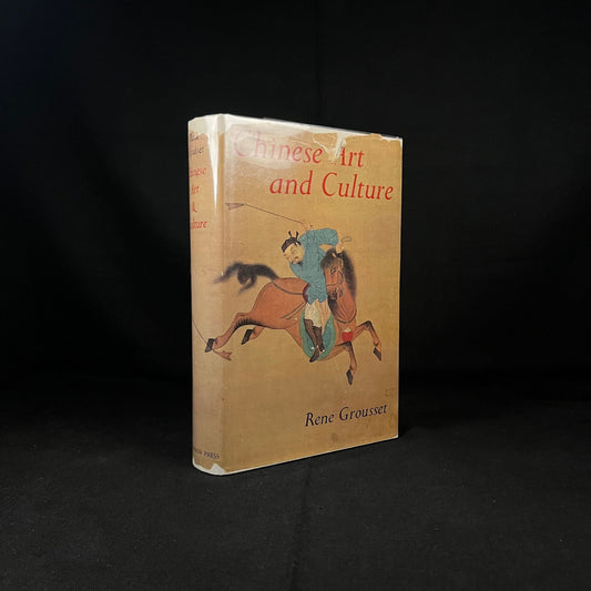 Chinese Art and Culture by Rene Grousset (1959) Vintage Hardcover Book