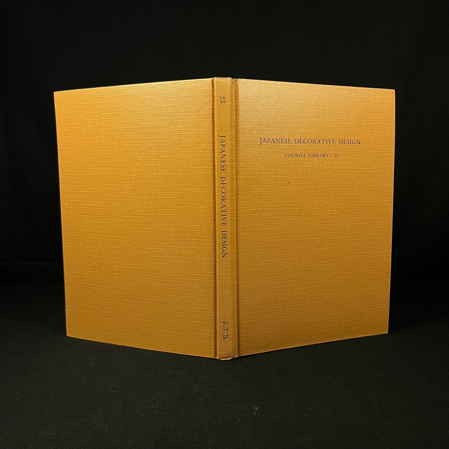 Tourist Library - Japanese Decorative Design by Taiji Maeda (1957) Vintage Hardcover Book
