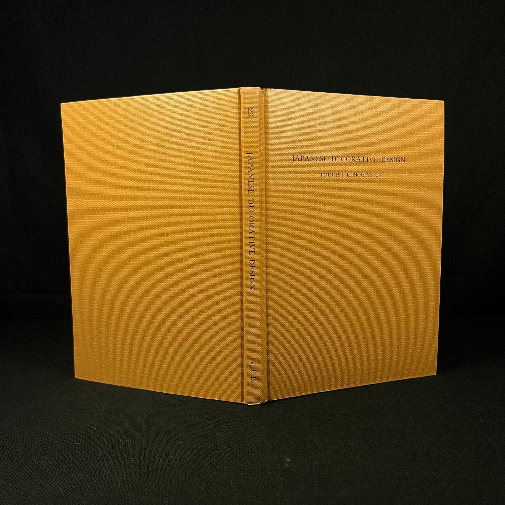 Tourist Library - Japanese Decorative Design by Taiji Maeda (1957) Vintage Hardcover Book
