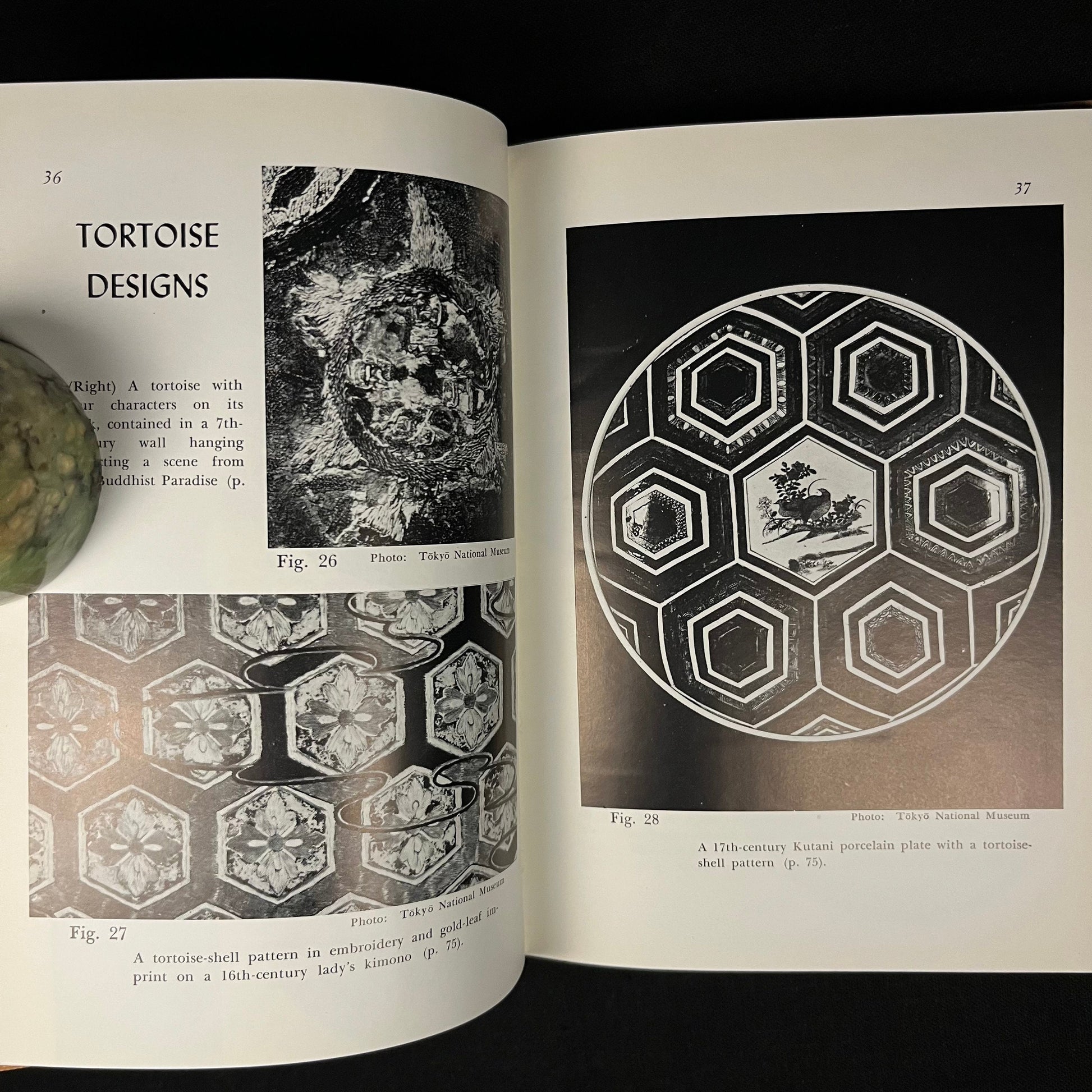 Tourist Library - Japanese Decorative Design by Taiji Maeda (1957) Vintage Hardcover Book