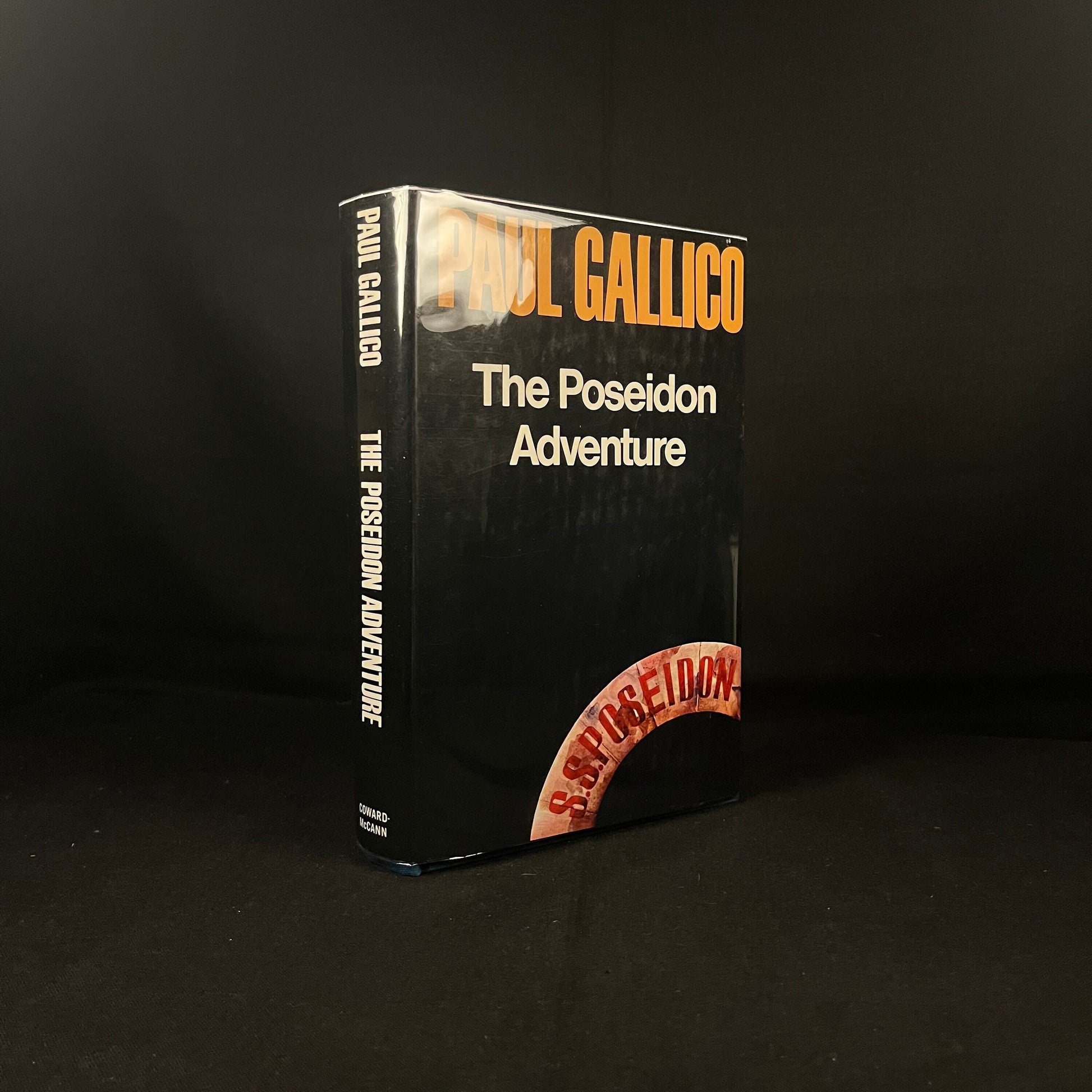 First Printing - The Poseidon Adventure by Paul Gallico (1969) Vintage Hardcover Book