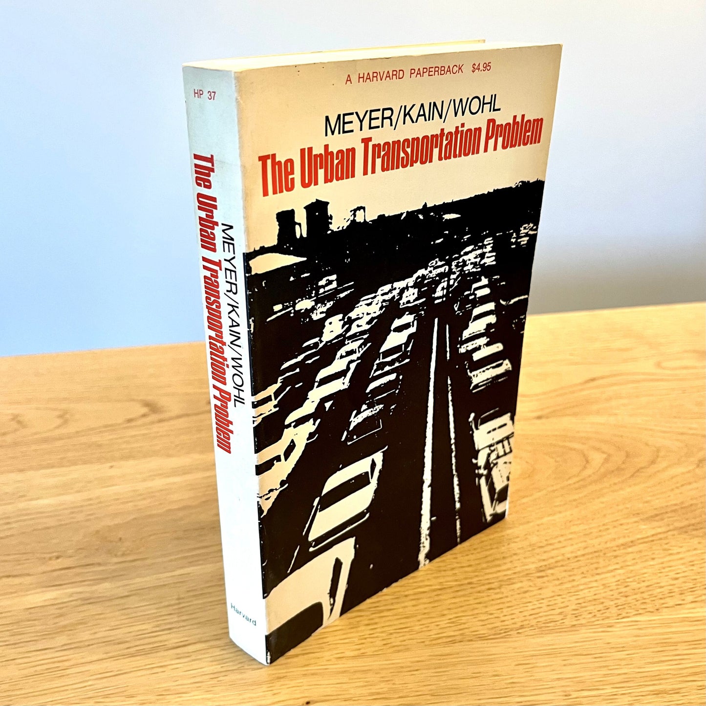 The Urban Transportation Problem by J. R. Meyer, J. F. Kain and M. Wohl (1965) Vintage Paperback Book