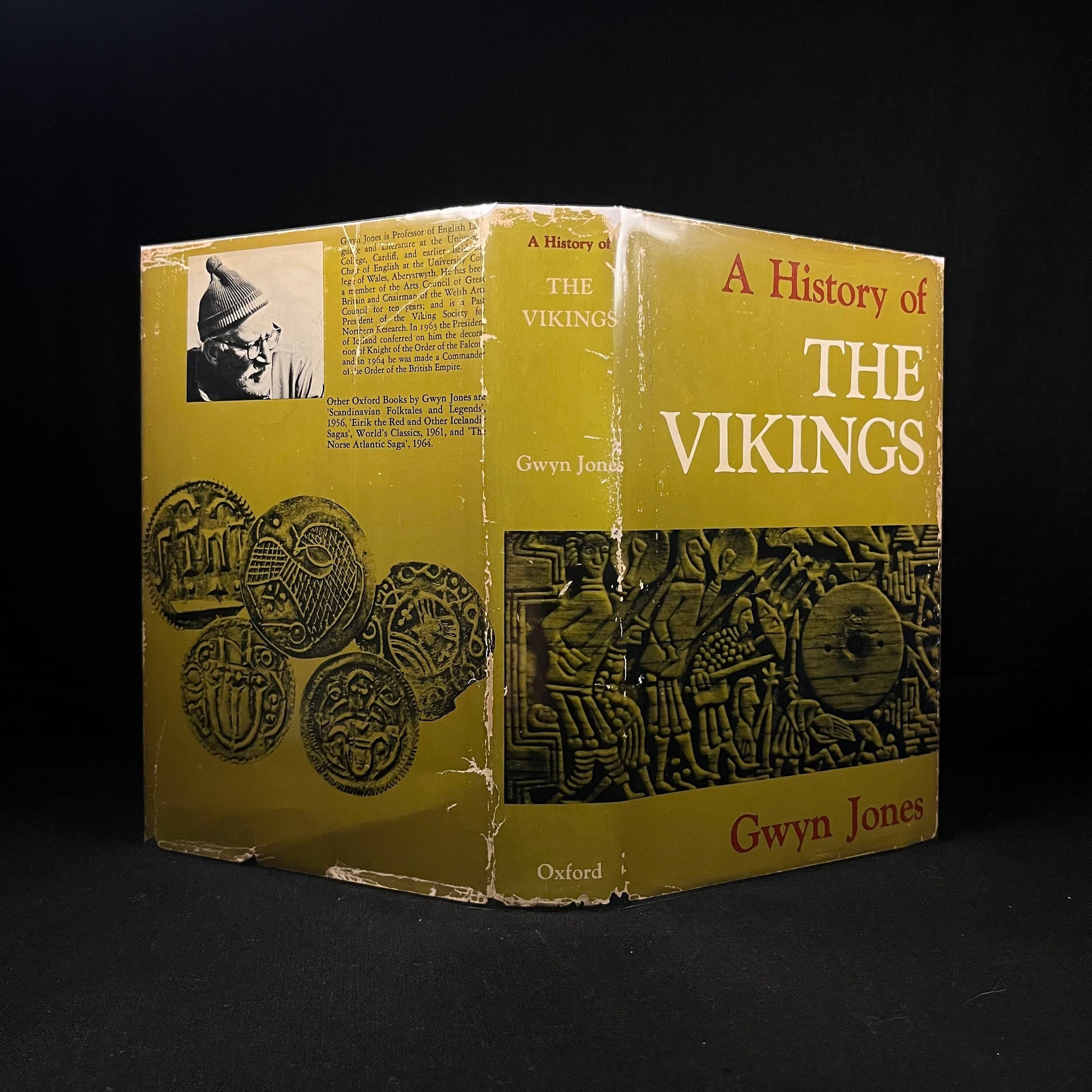 First Printing - A History of the Vikings by Gwyn Jones (1968) Vintage Hardcover Book