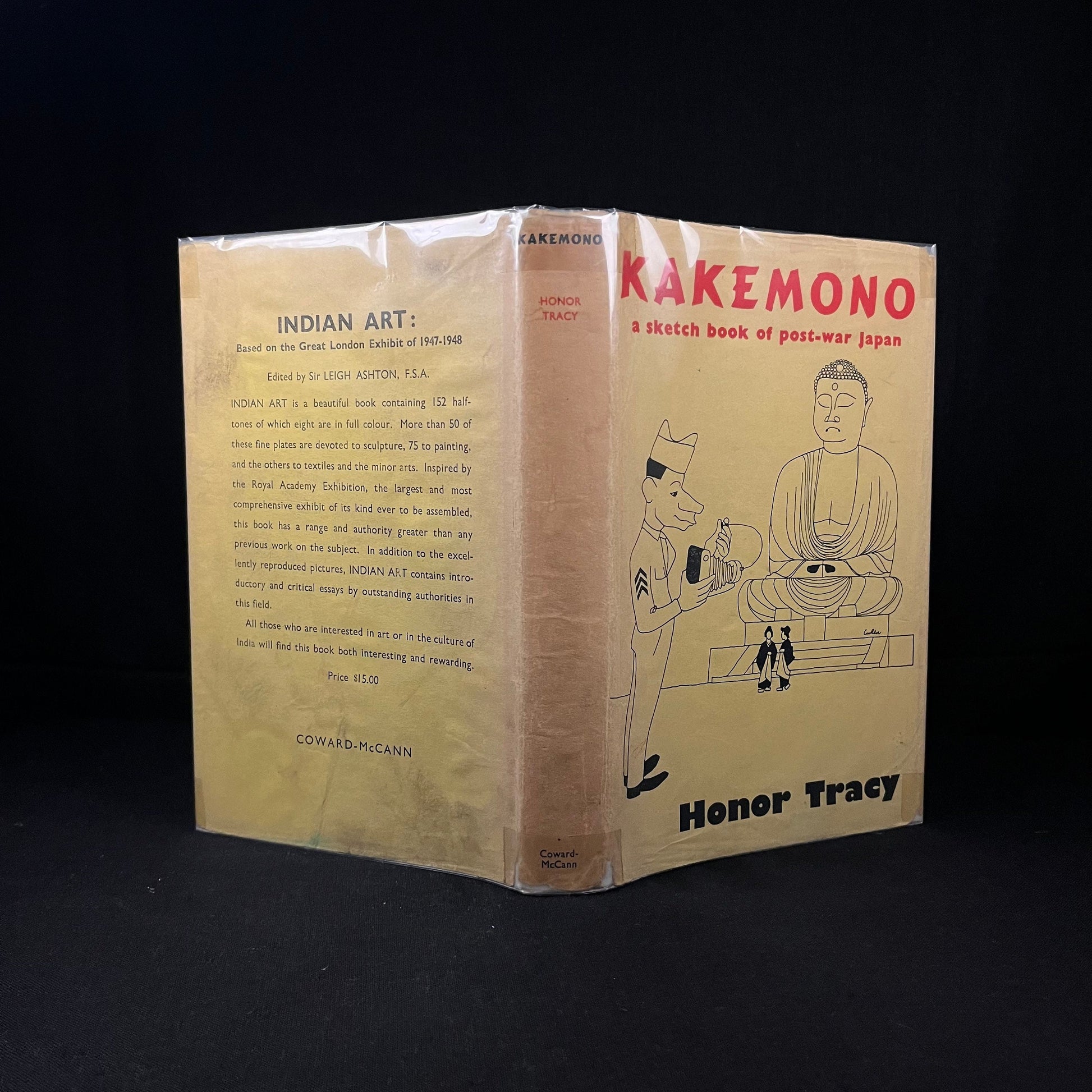 Kakemono: A Sketch Book of Post-War Japan by Honor Tracy (1950) Vintage Hardcover Book