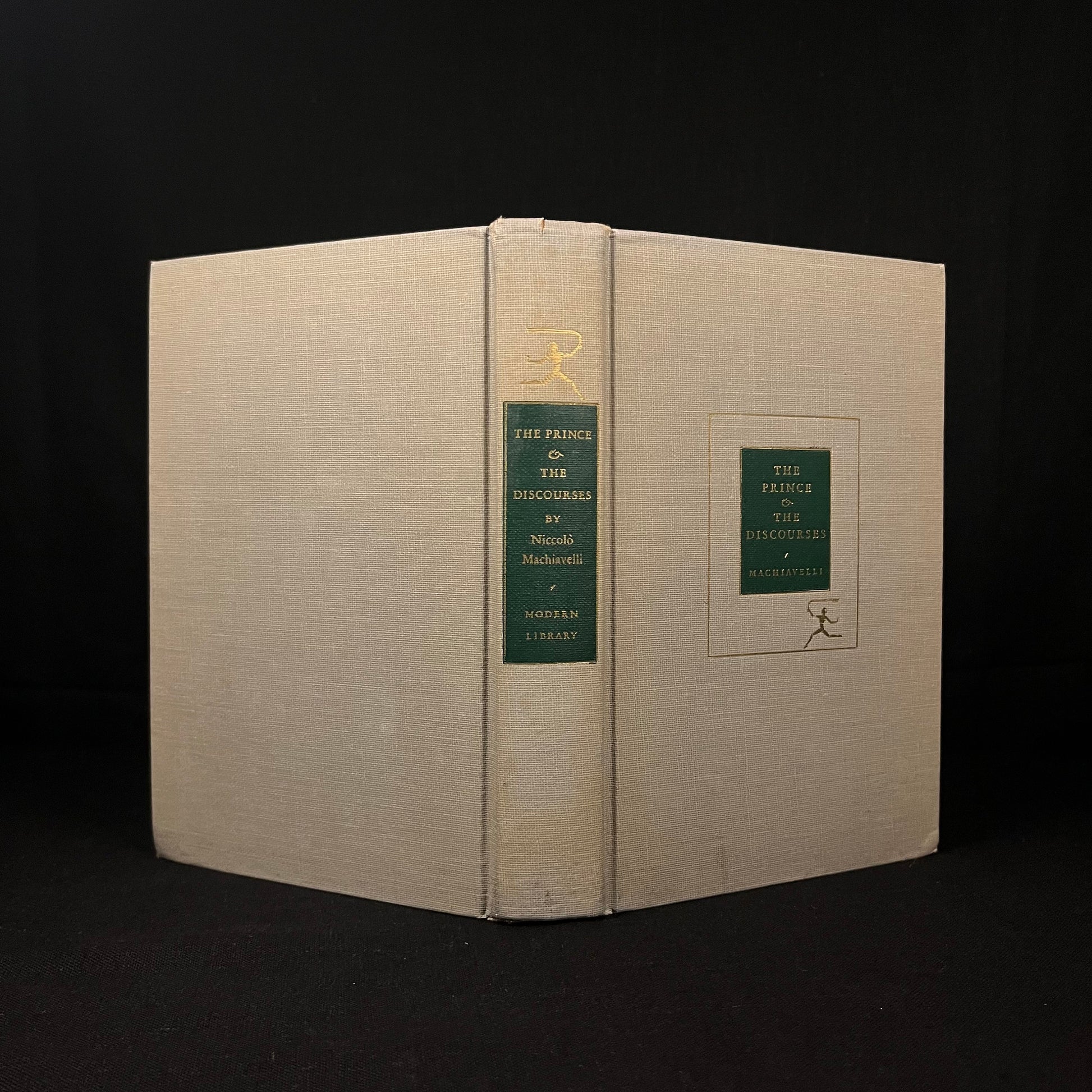 Modern Library - The Prince and The Discourses by Niccolò Machiavelli (1950) Vintage Hardcover Book