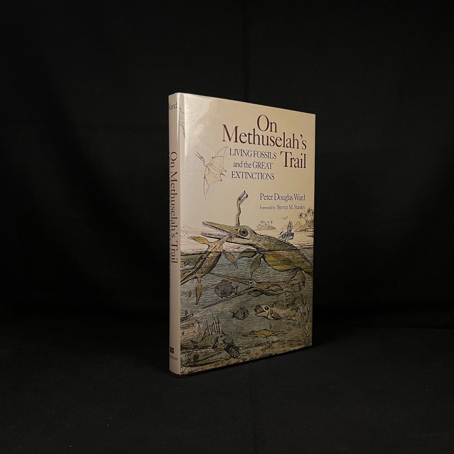 First Printing - On Methuselah’s Trail: Living Fossils and the Great Extinction by Peter Douglas Ward (1992) Vintage Hardcover Book