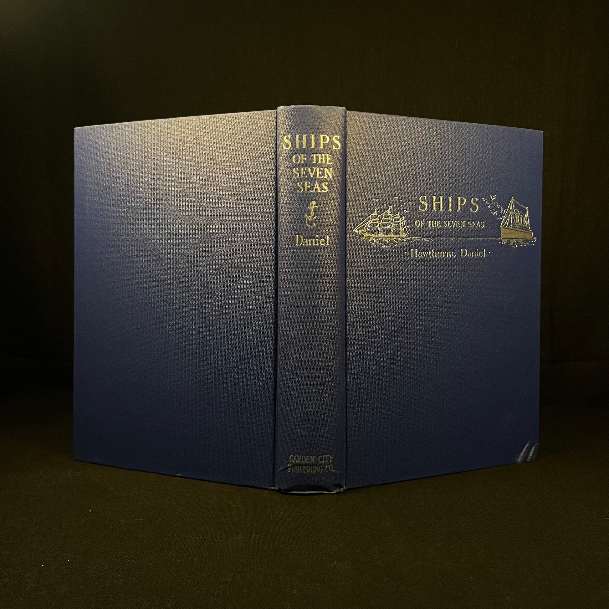 Ships of the Seven Seas by Hawthorne Daniel with an Introduction by Franklin D. Roosevelt (1930) Vintage Hardcover Book