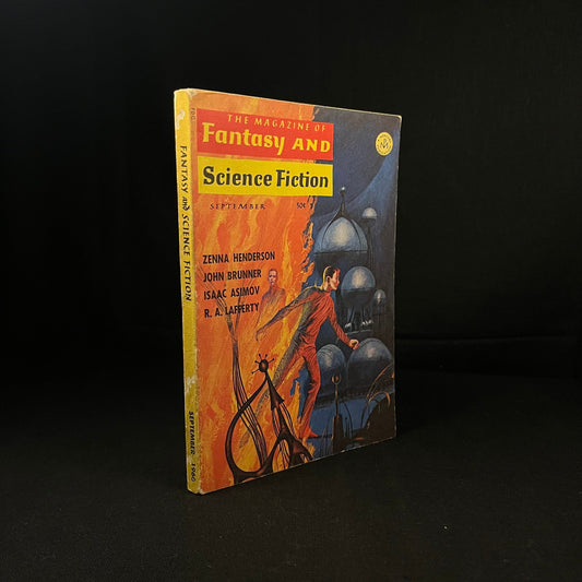 The Magazine of Fantasy and Science Fiction (September 1966) Featuring Zenna Henderson, John Brunner, Isaac Asimov and R. A. Lafferty