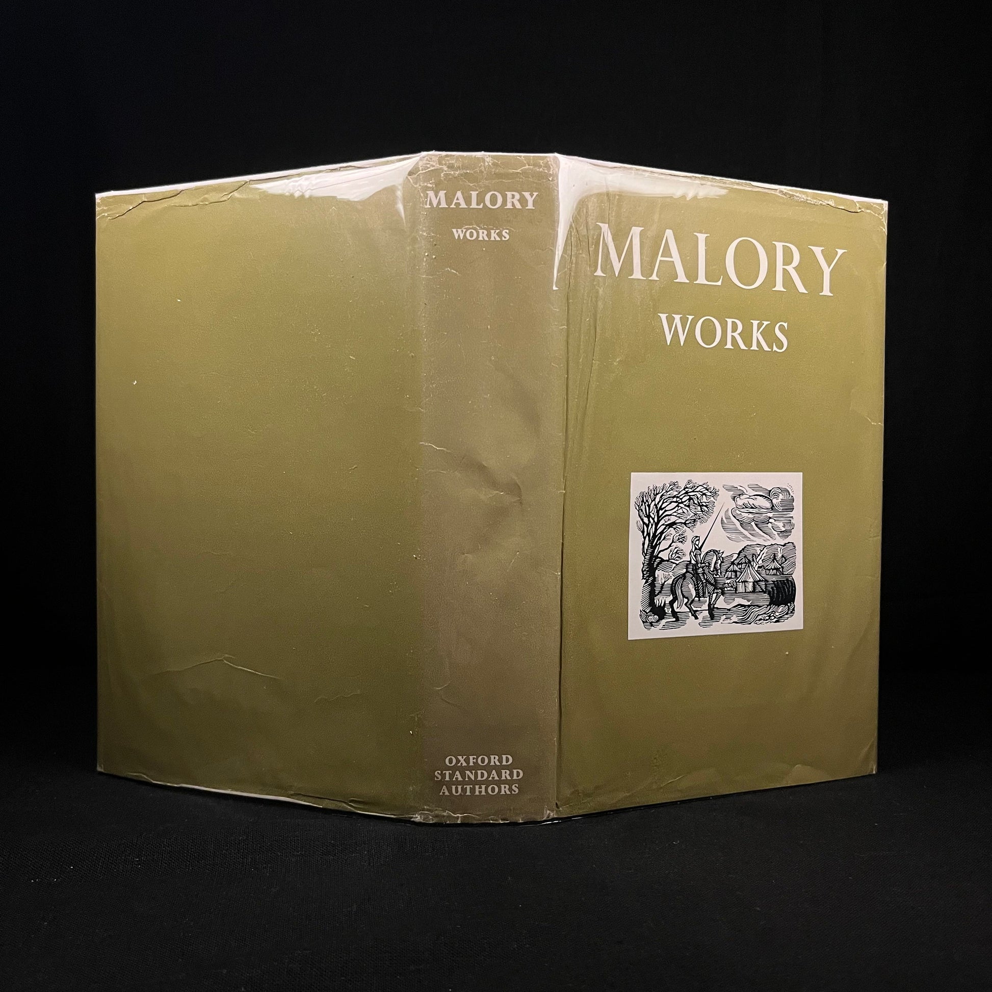 Malory Works Edited by Eugène Vinaver (1971) Vintage Hardcover Book