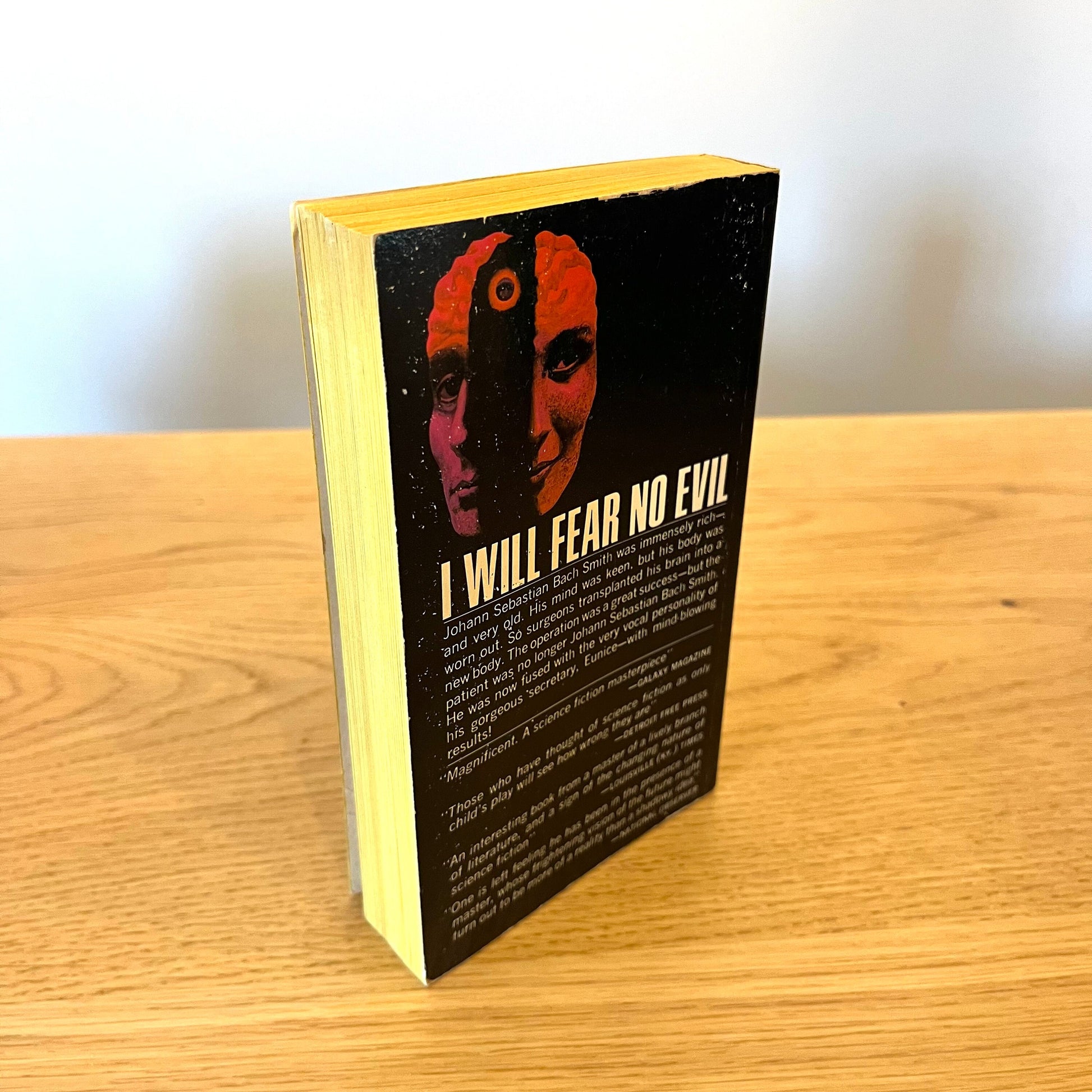 I Will Fear No Evil by Robert A. Heinlein (1972) Vintage Paperback Book