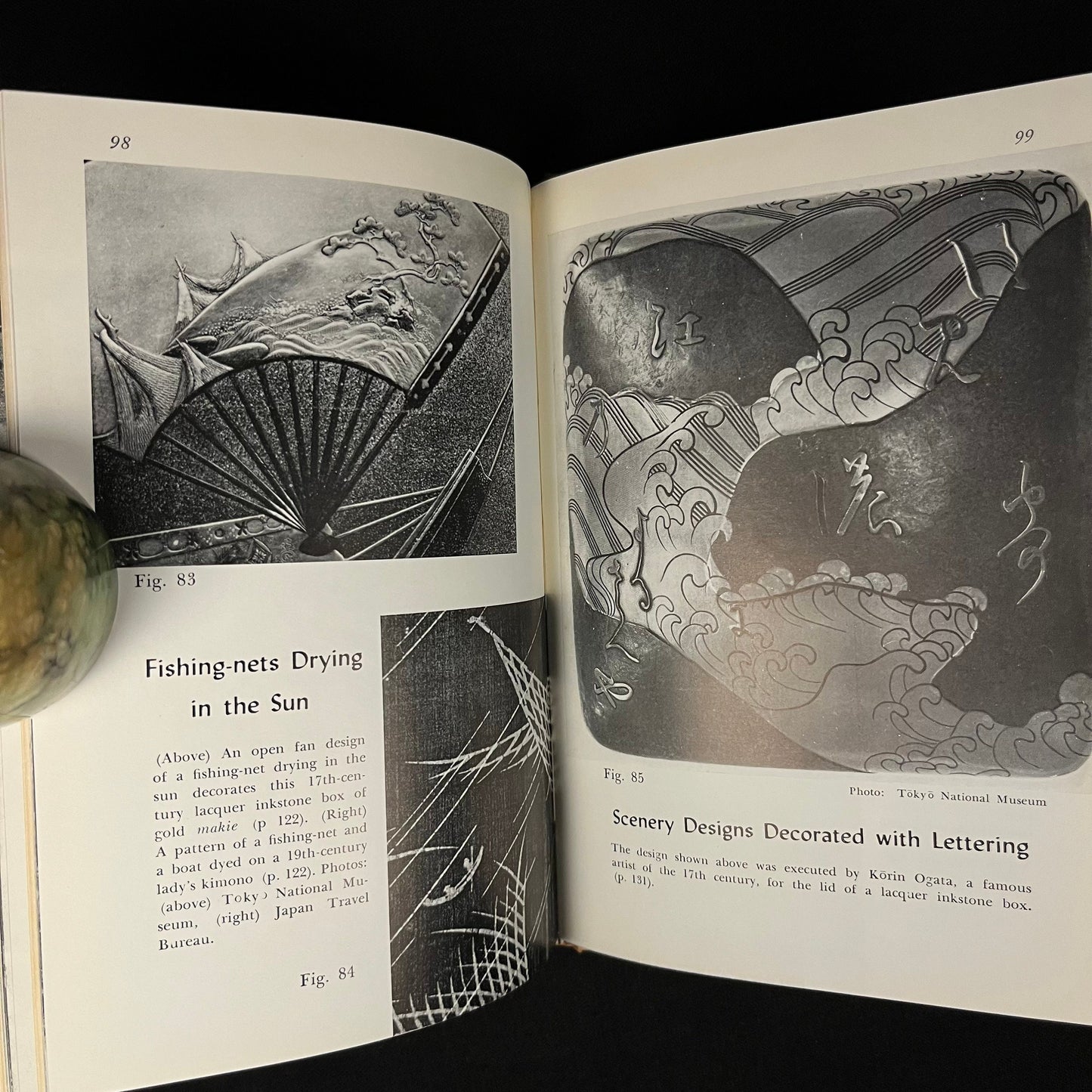 Tourist Library - Japanese Decorative Design by Taiji Maeda (1957) Vintage Hardcover Book