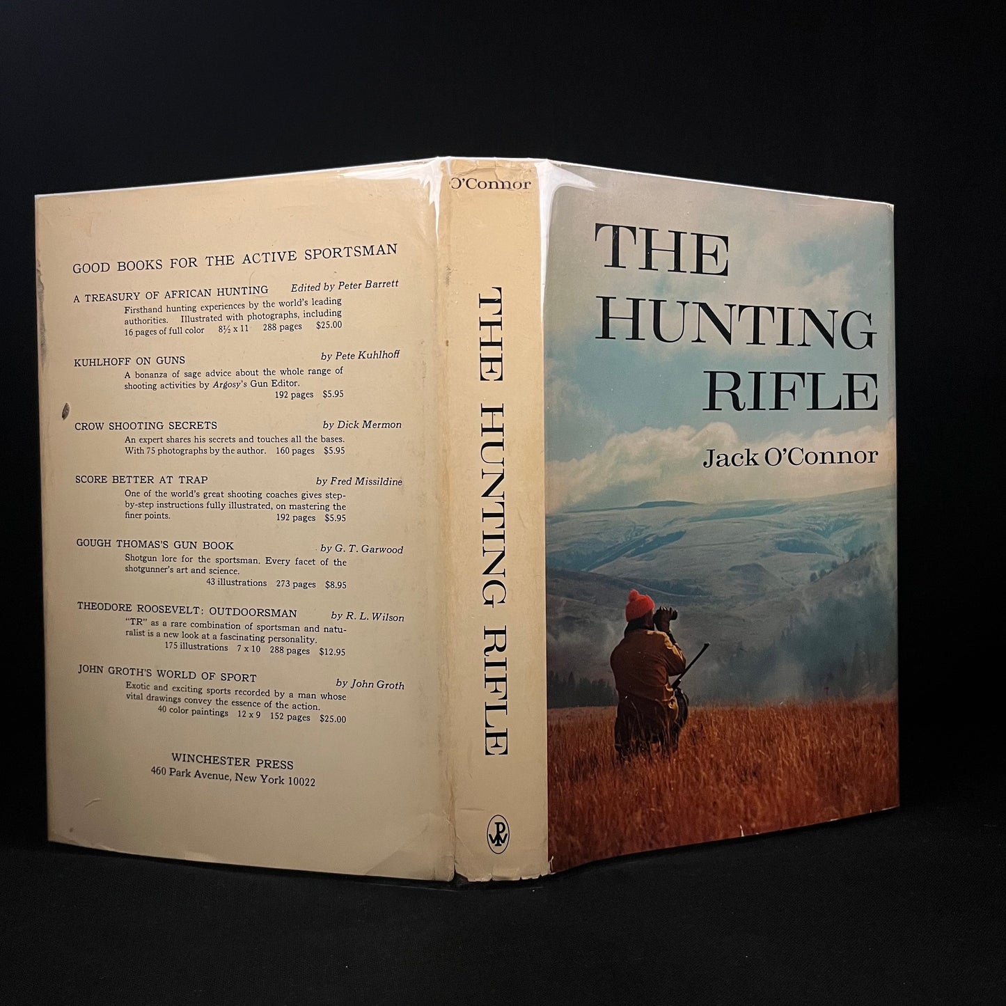 The Hunting Rifle by Jack O’Connor (1970) Vintage Hardcover Book