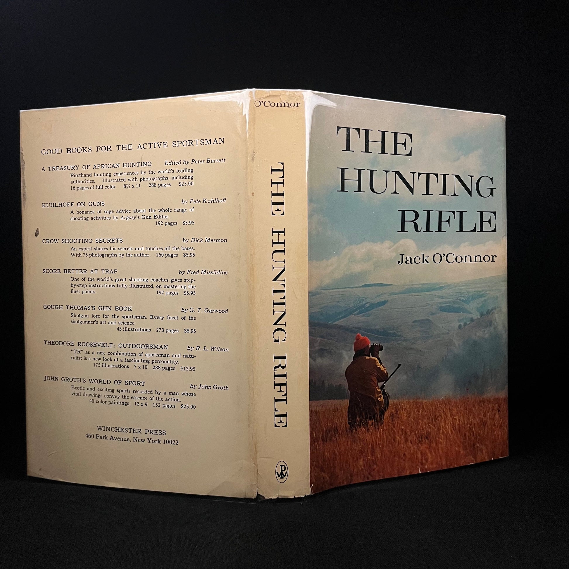 The Hunting Rifle by Jack O’Connor (1970) Vintage Hardcover Book