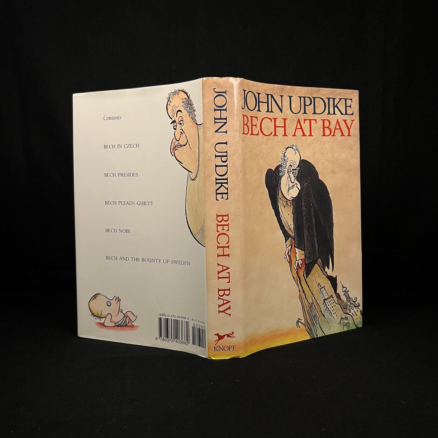 First Printing - Bech at Bay by John Updike (1998) Vintage Hardcover Book