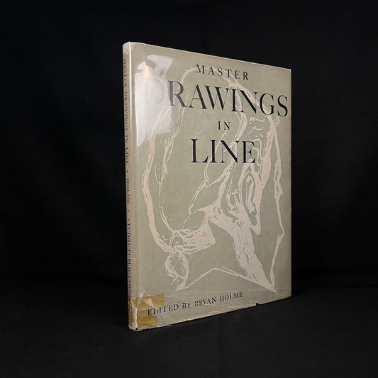 Master Drawings in Line Edited by Bryan Holme (1948) Vintage Hardcover Book