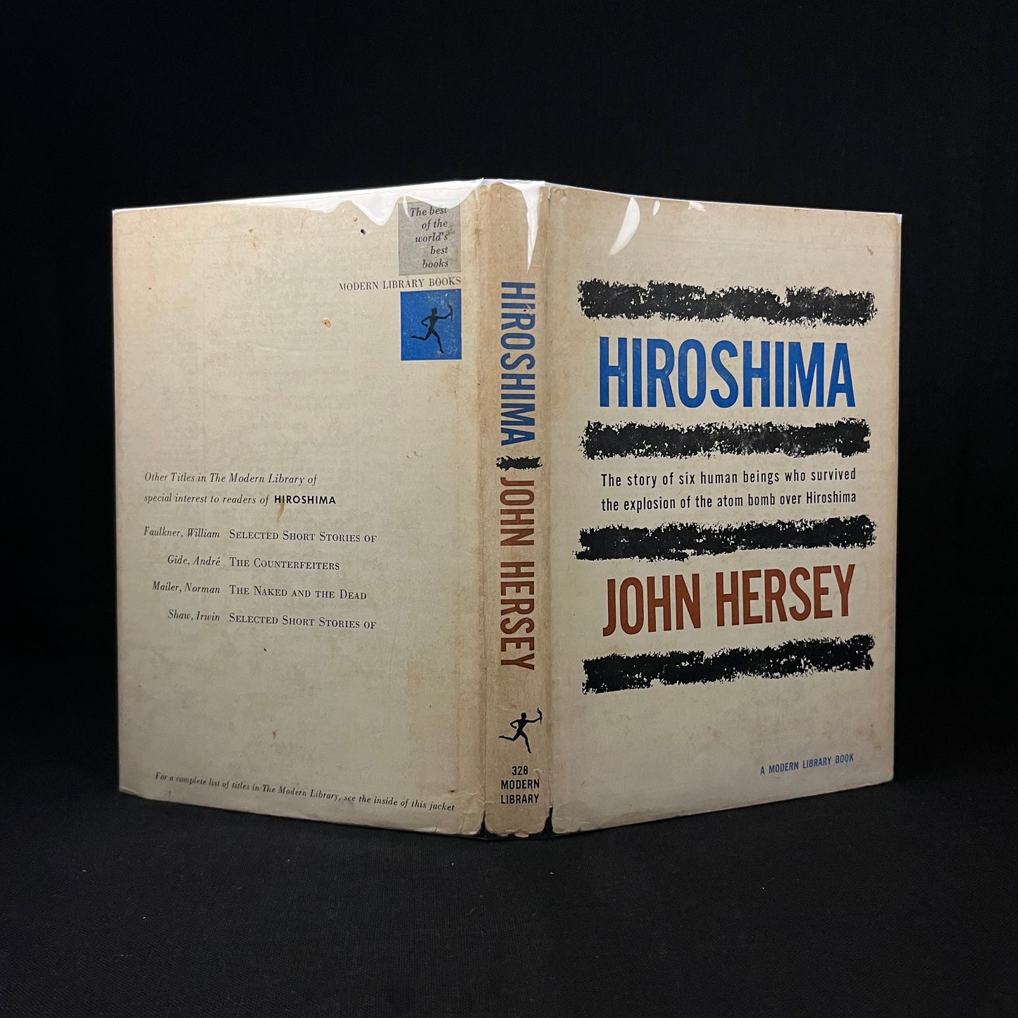 Modern Library - Hiroshima by John Hersey (1962) Vintage Hardcover Book