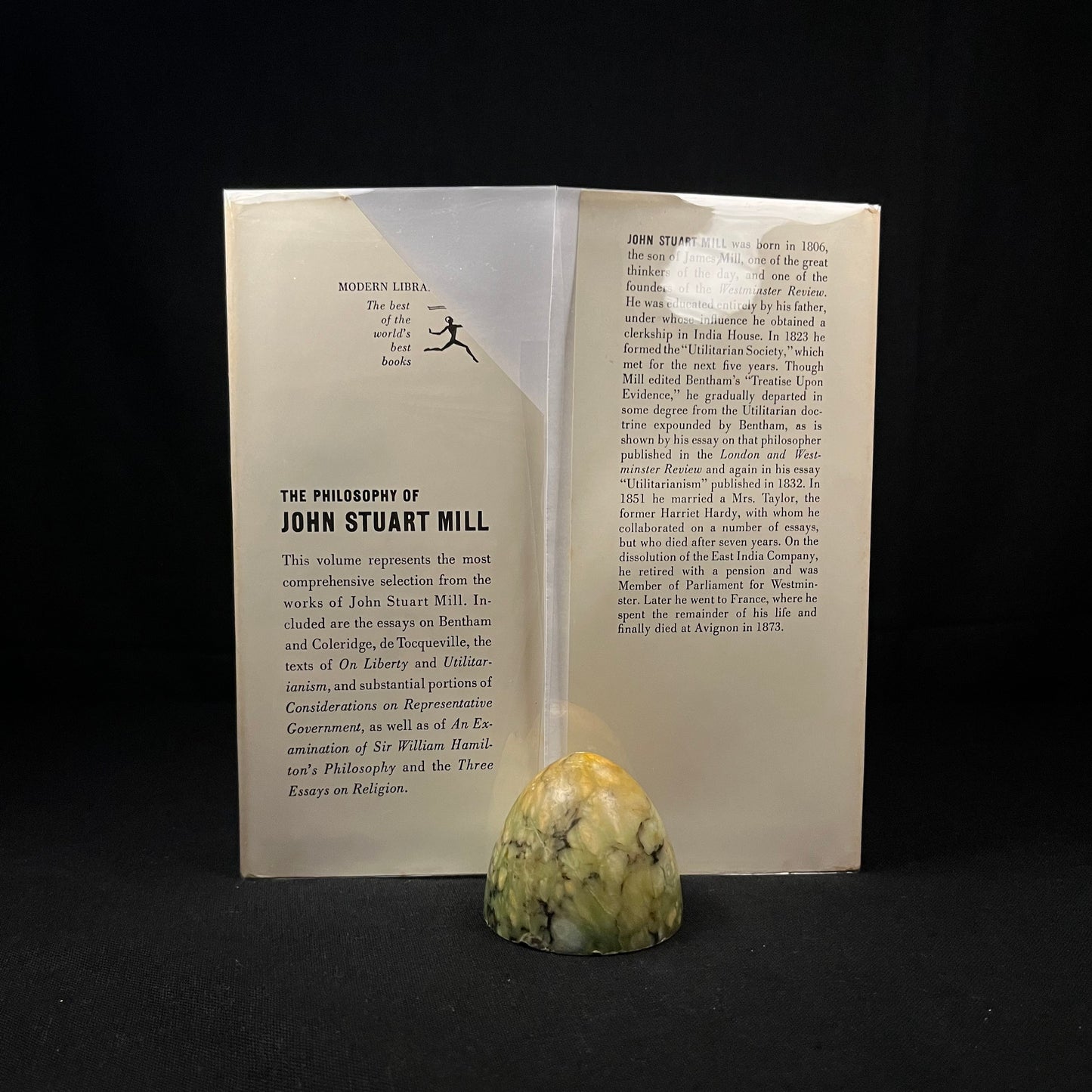 Modern Library - The Philosophy of John Stuart Mill (1961) Vintage Hardcover Book